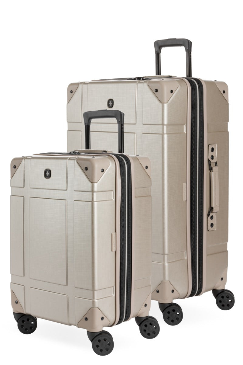 Swissgear 7639 Expandable Trunk 2 Piece Spinner Set - Sand