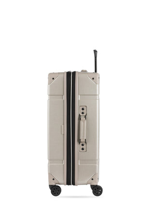 SWISSGEAR 7639 Expandable Trunk 2 Piece Spinner Set – Sand Durable reinforced wrapped Side grab handle (26