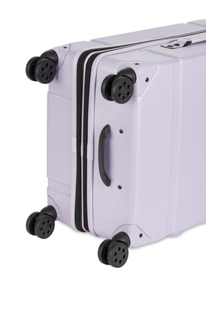 Swissgear 7639 Expandable Trunk 2 Piece Spinner Set – Evening Haze Eight 360-degree multi-directional spinner wheels for maximum maneuverability