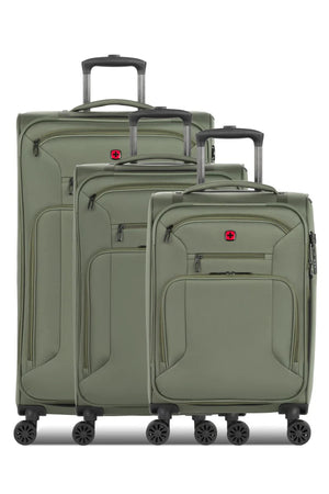 Ensemble de 3 valises Spinner Softside 19/24/28