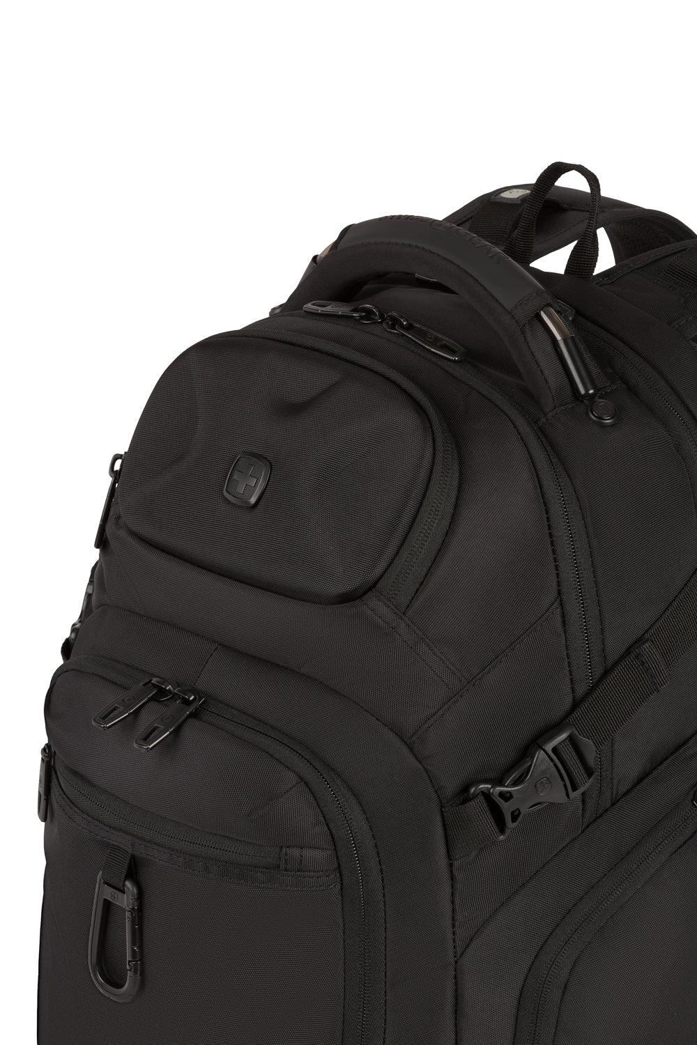SWISSGEAR - Endure Laptop Backpack - Black/Black - 09