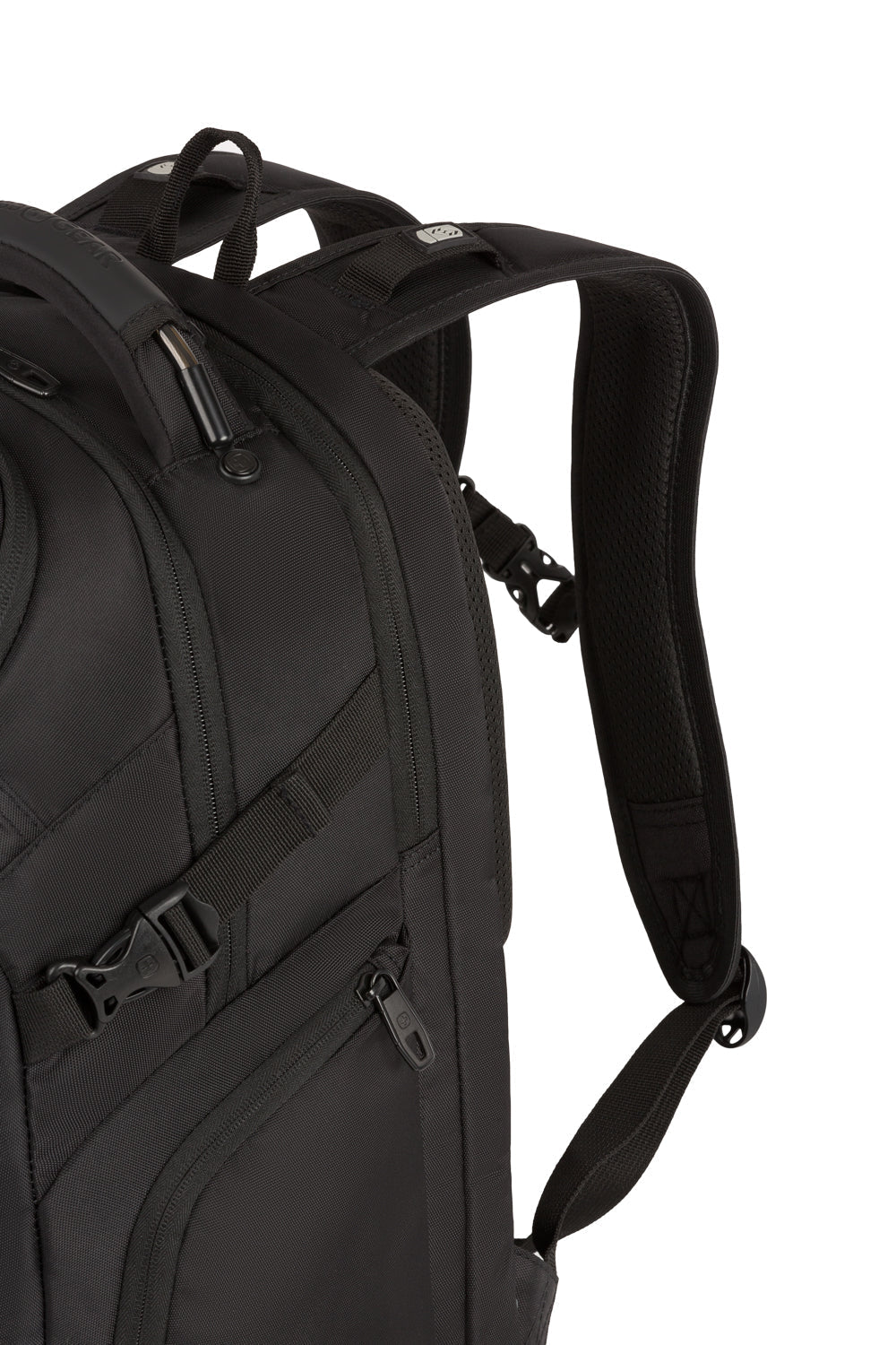 SWISSGEAR - Endure Laptop Backpack - Black/Black - 10