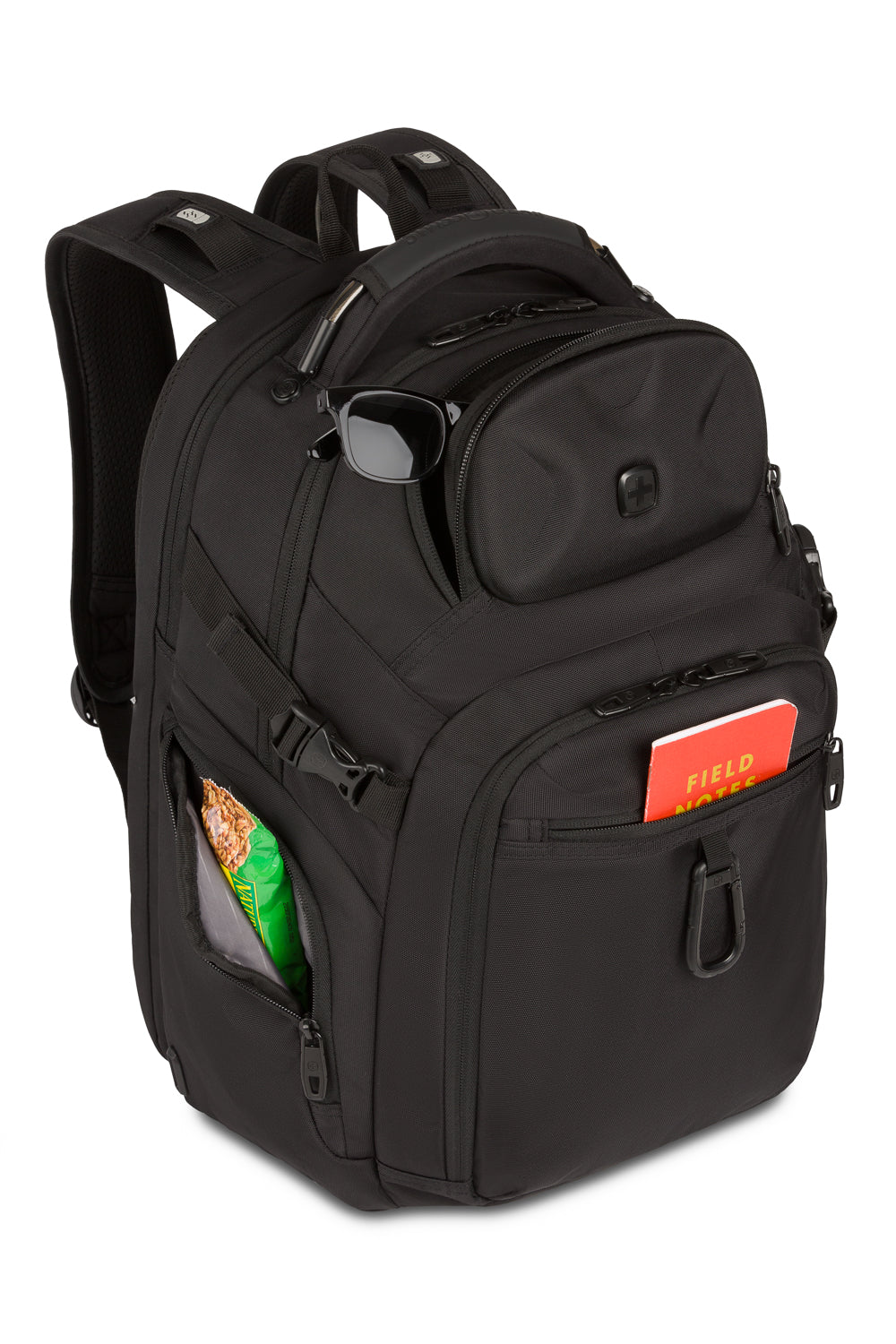 SWISSGEAR - Endure Laptop Backpack - Black/Black - 12