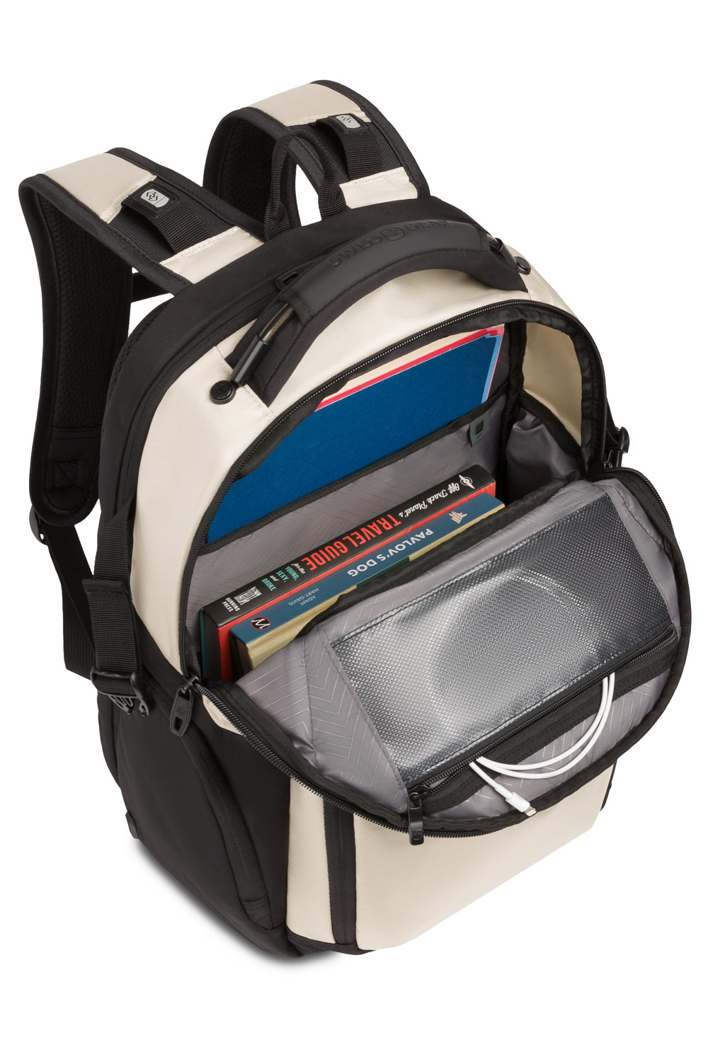 SWISSGEAR - Endure Laptop Backpack - Vintage Khaki/Black - 06