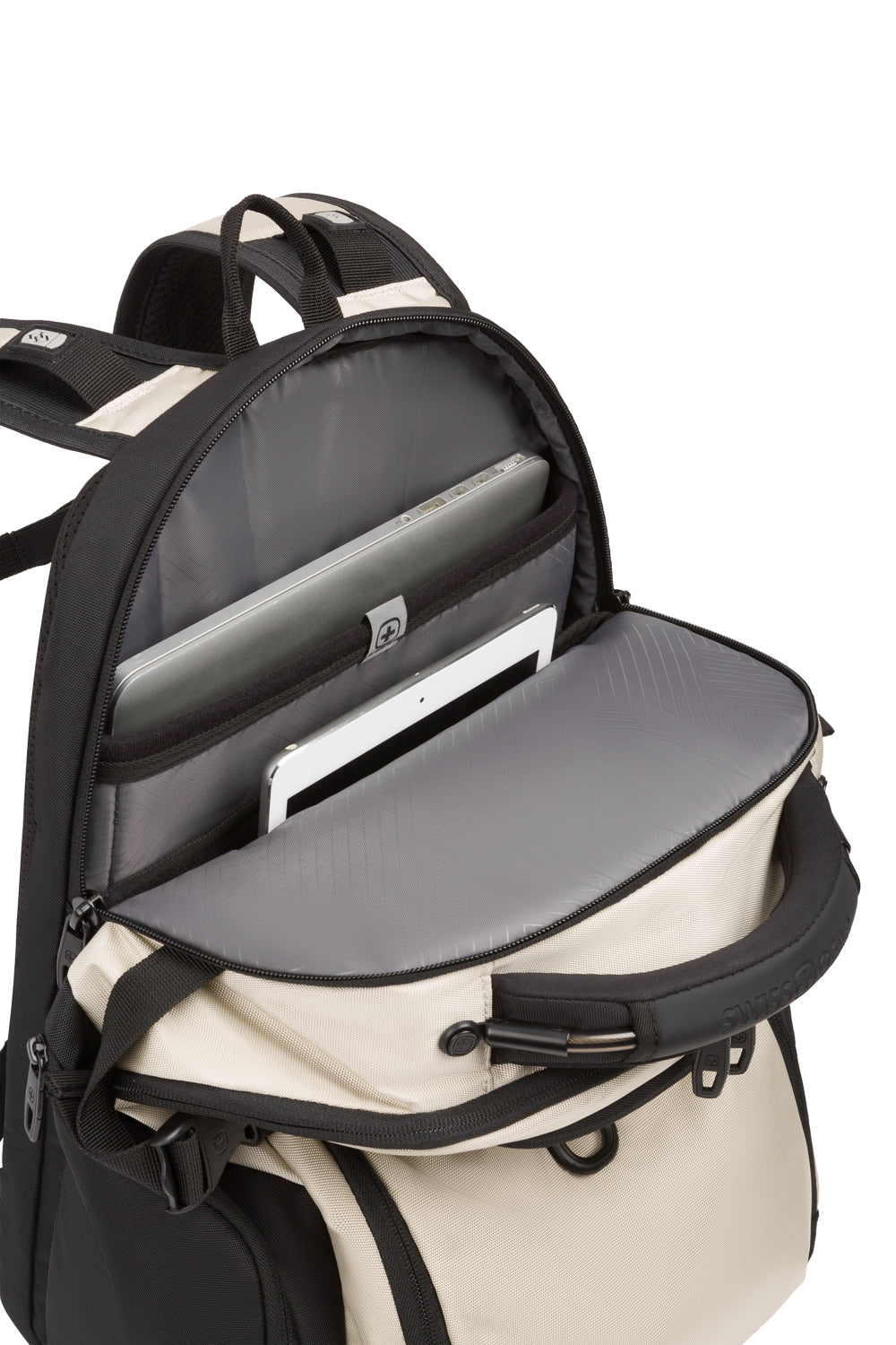 SWISSGEAR - Endure Laptop Backpack - Vintage Khaki/Black - 07