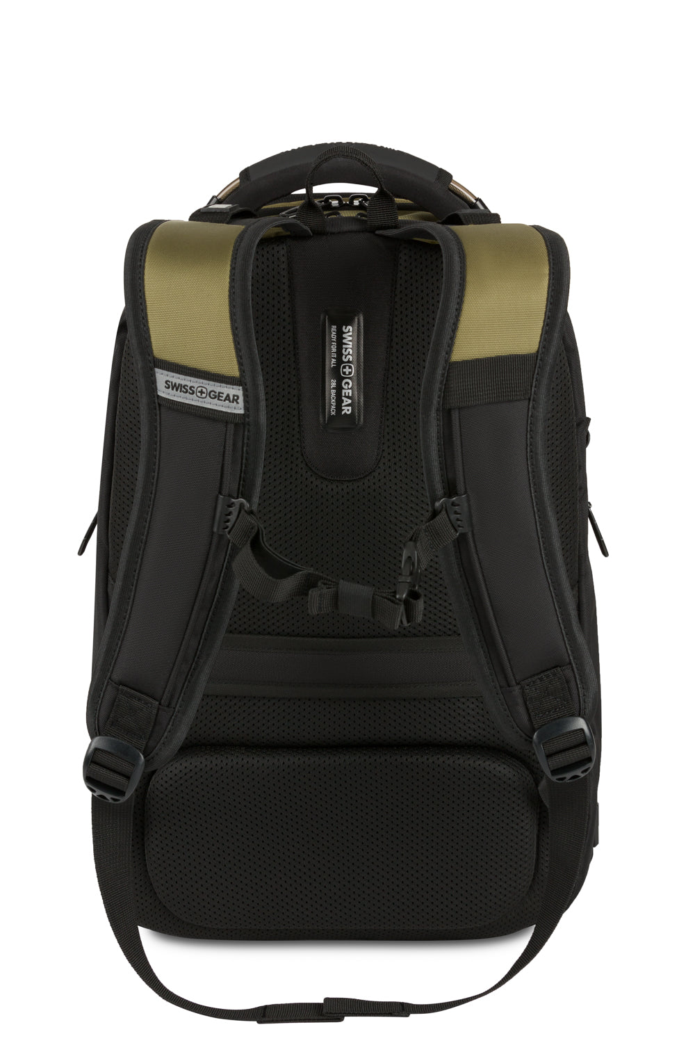 SWISSGEAR - Endure Laptop Backpack - Olive Green/Black - 02