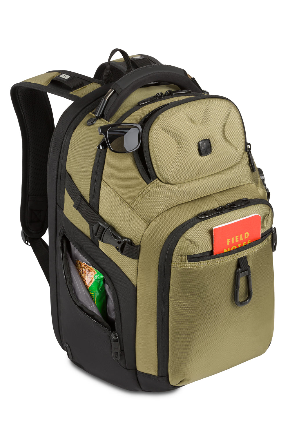 SWISSGEAR - Endure Laptop Backpack - Olive Green/Black - 12