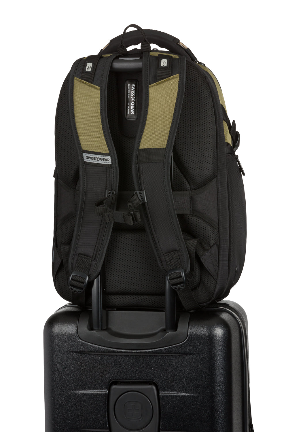 SWISSGEAR - Endure Laptop Backpack - Olive Green/Black - 08