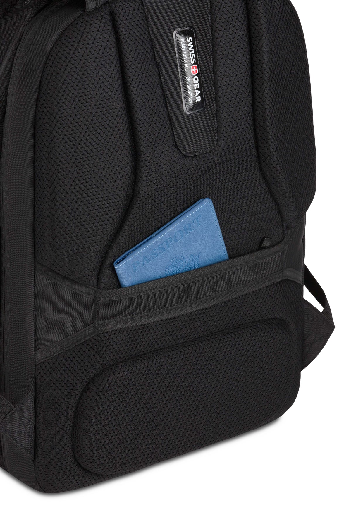 SWISSGEAR - Stride ScanSmart Laptop Backpack - Black - 17