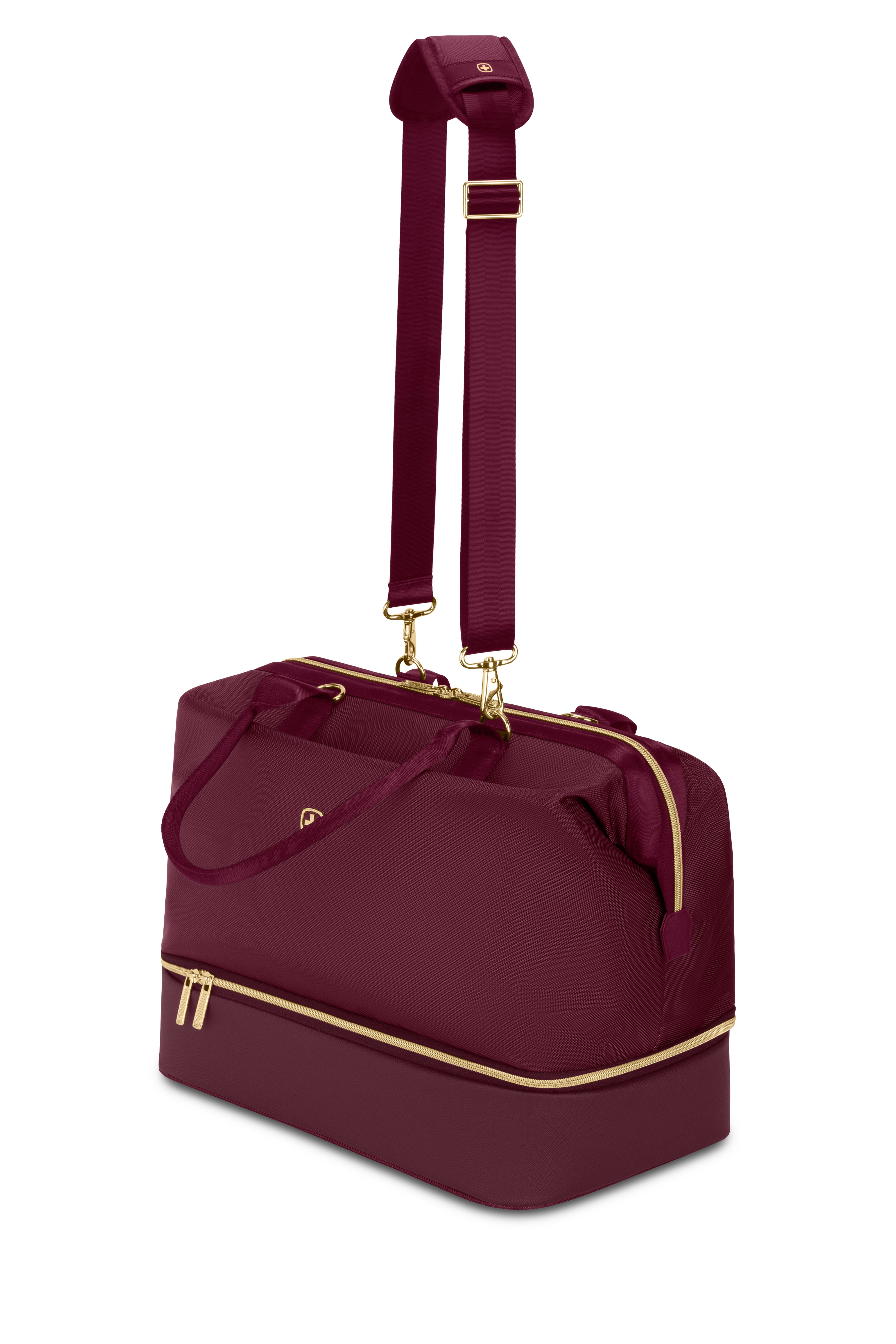 SWISSGEAR - Weekender Travel Tote - Cedar Red Gold - 04