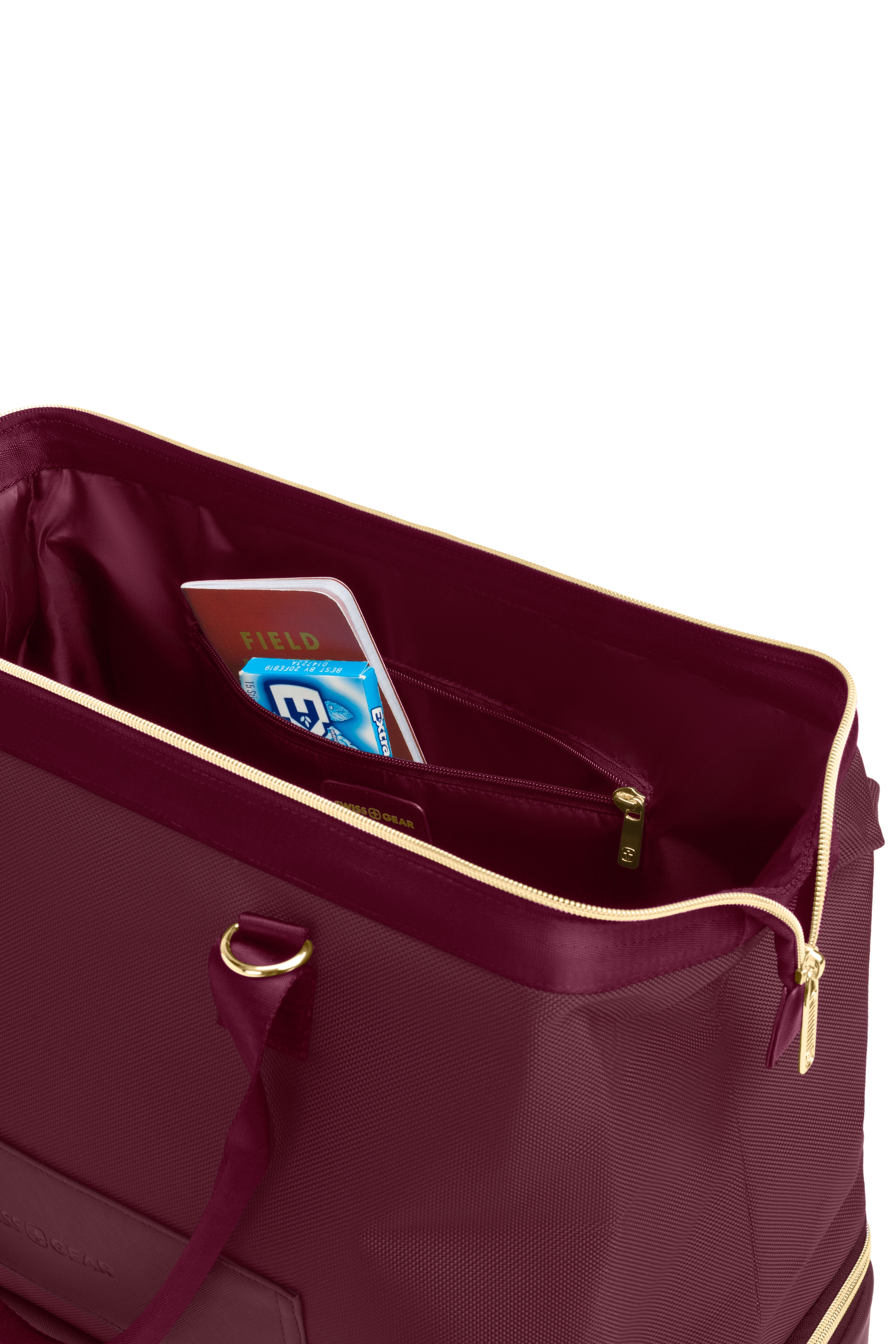 SWISSGEAR - Weekender Travel Tote - Cedar Red Gold - 08
