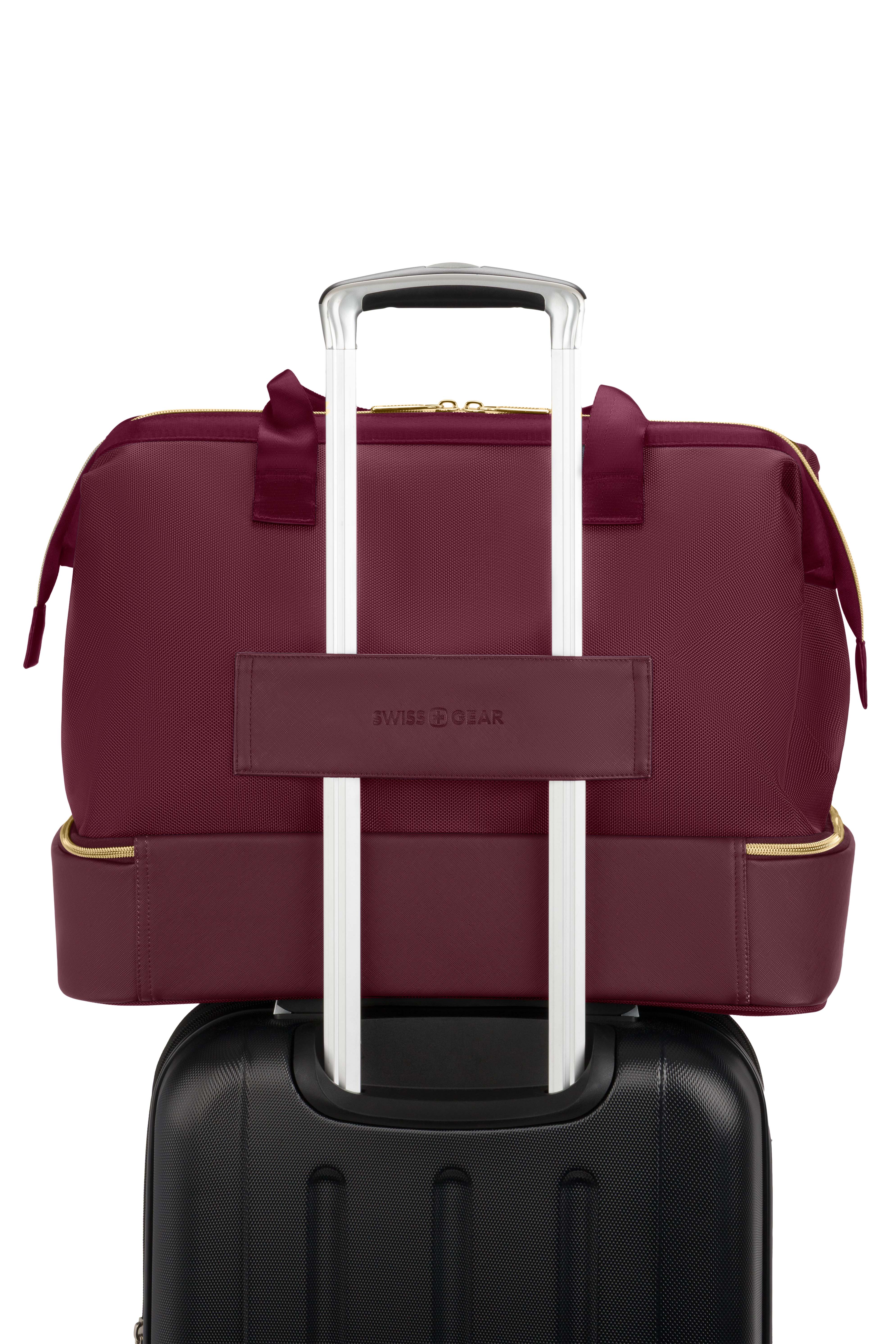 SWISSGEAR - Weekender Travel Tote - Cedar Red Gold - 14