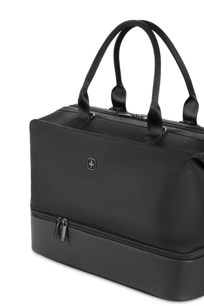 SWISSGEAR - Weekender Travel Tote - Black - 12