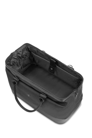 Swissgear 1097 Weekender Tote Travel Bag - Black Wire-framed opening for easy packing/unpacking