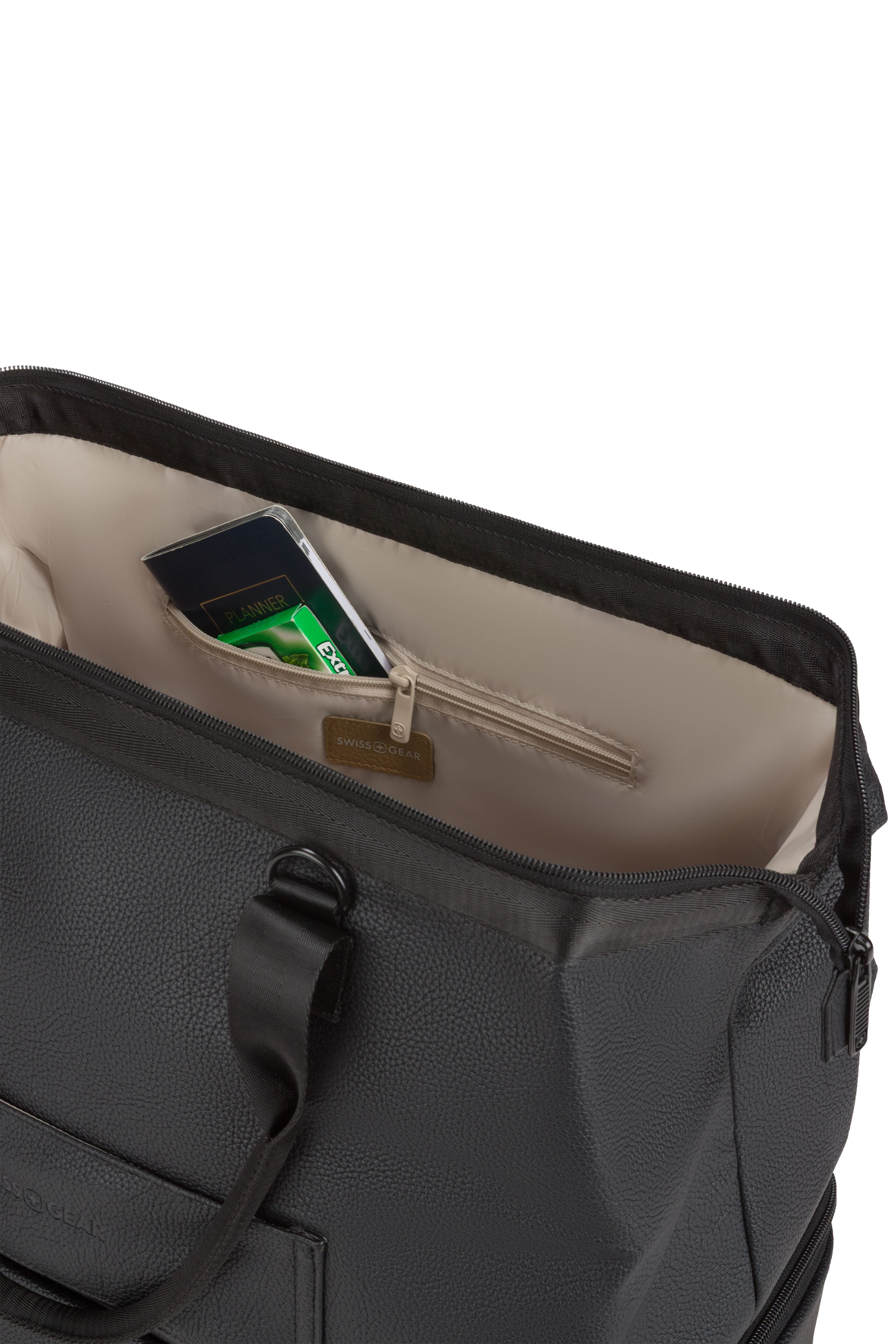 SWISSGEAR - Weekender Travel Tote - Noir Black - 08