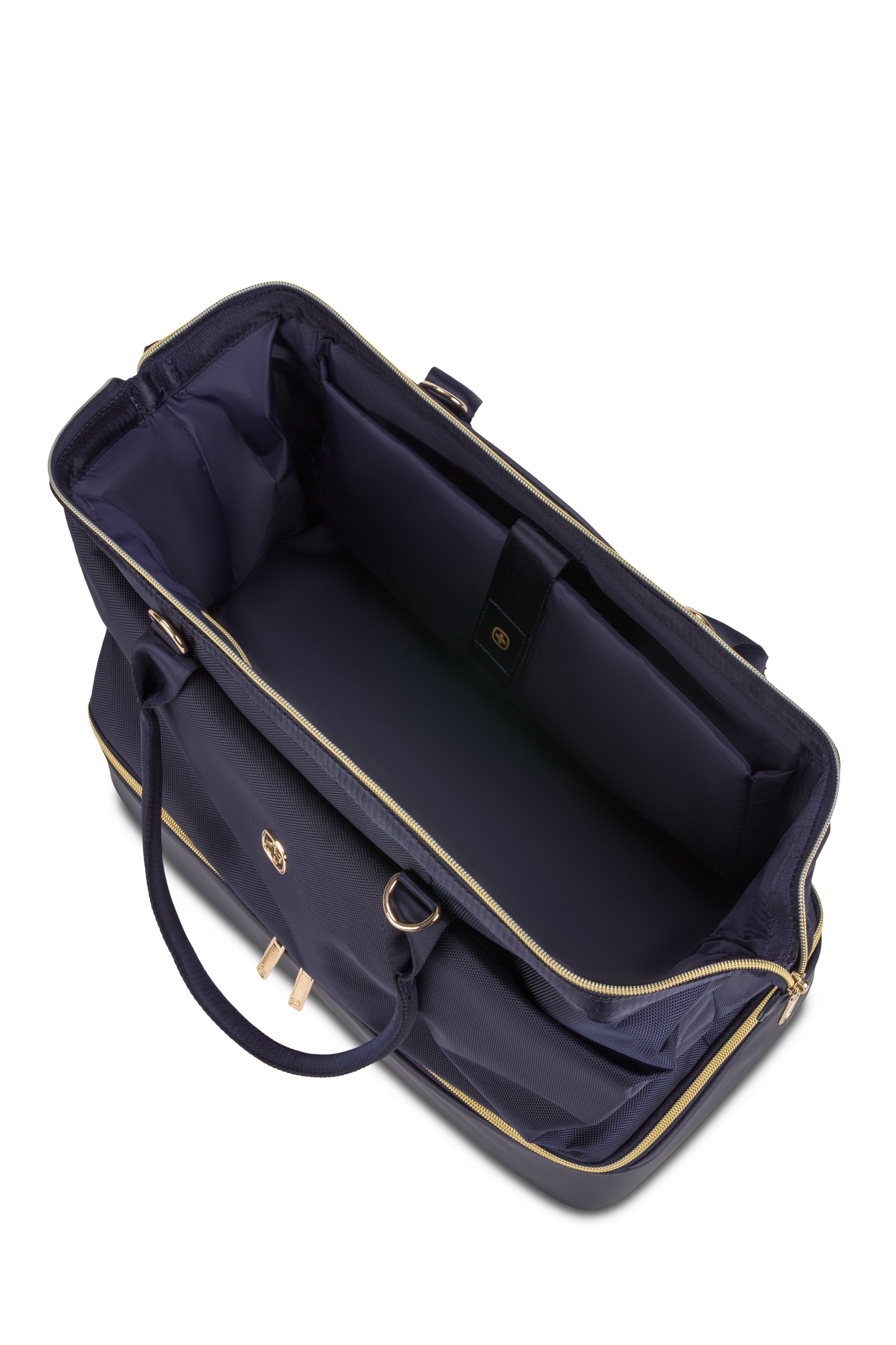 SWISSGEAR - Weekender Travel Tote - Peacoat Blue Gold - 10