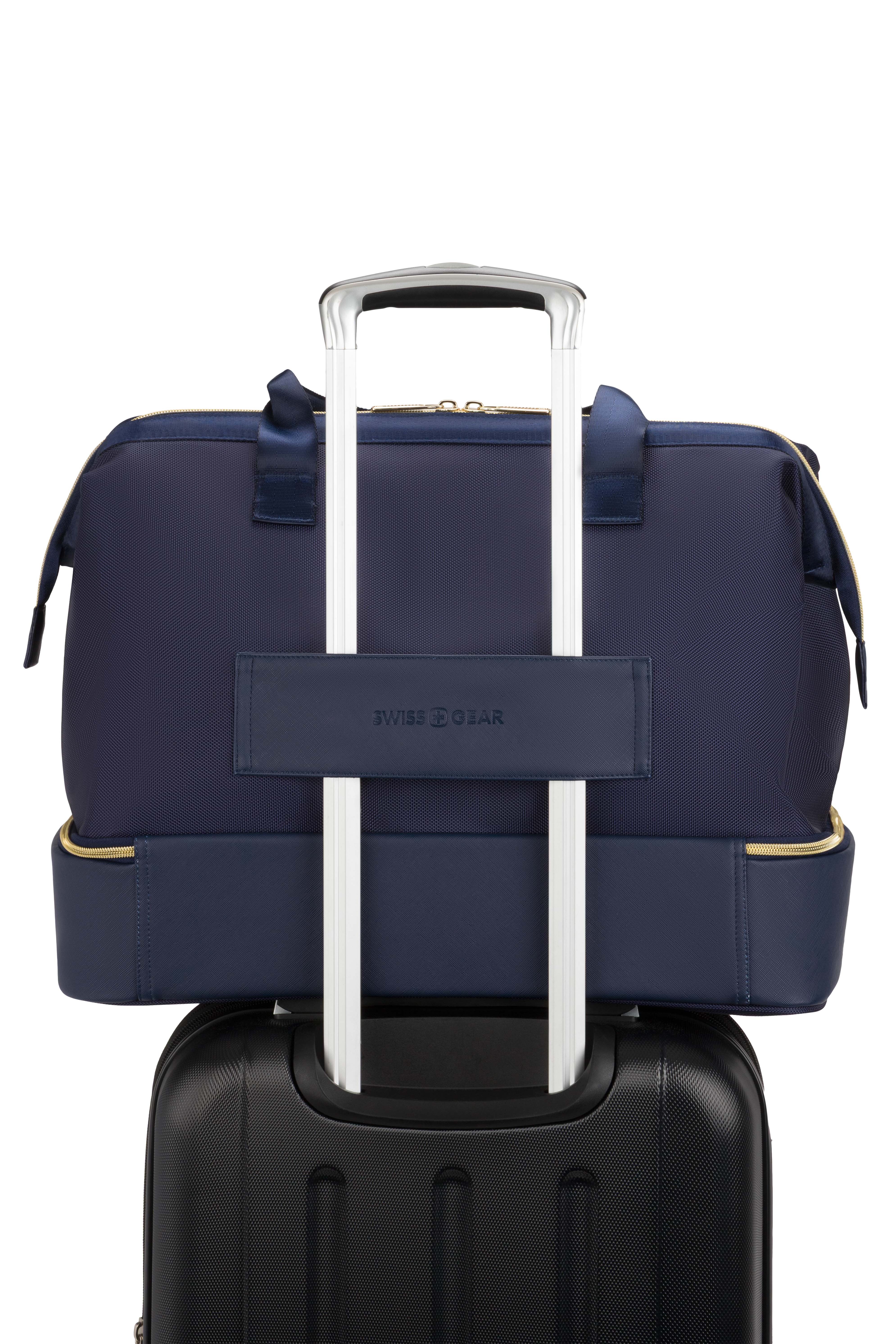 SWISSGEAR - Weekender Travel Tote - Peacoat Blue Gold - 14