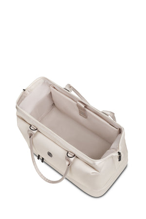 SWISSGEAR 1097 Weekender Tote Travel Bag - Sand Wire-framed opening for easy packing/unpacking