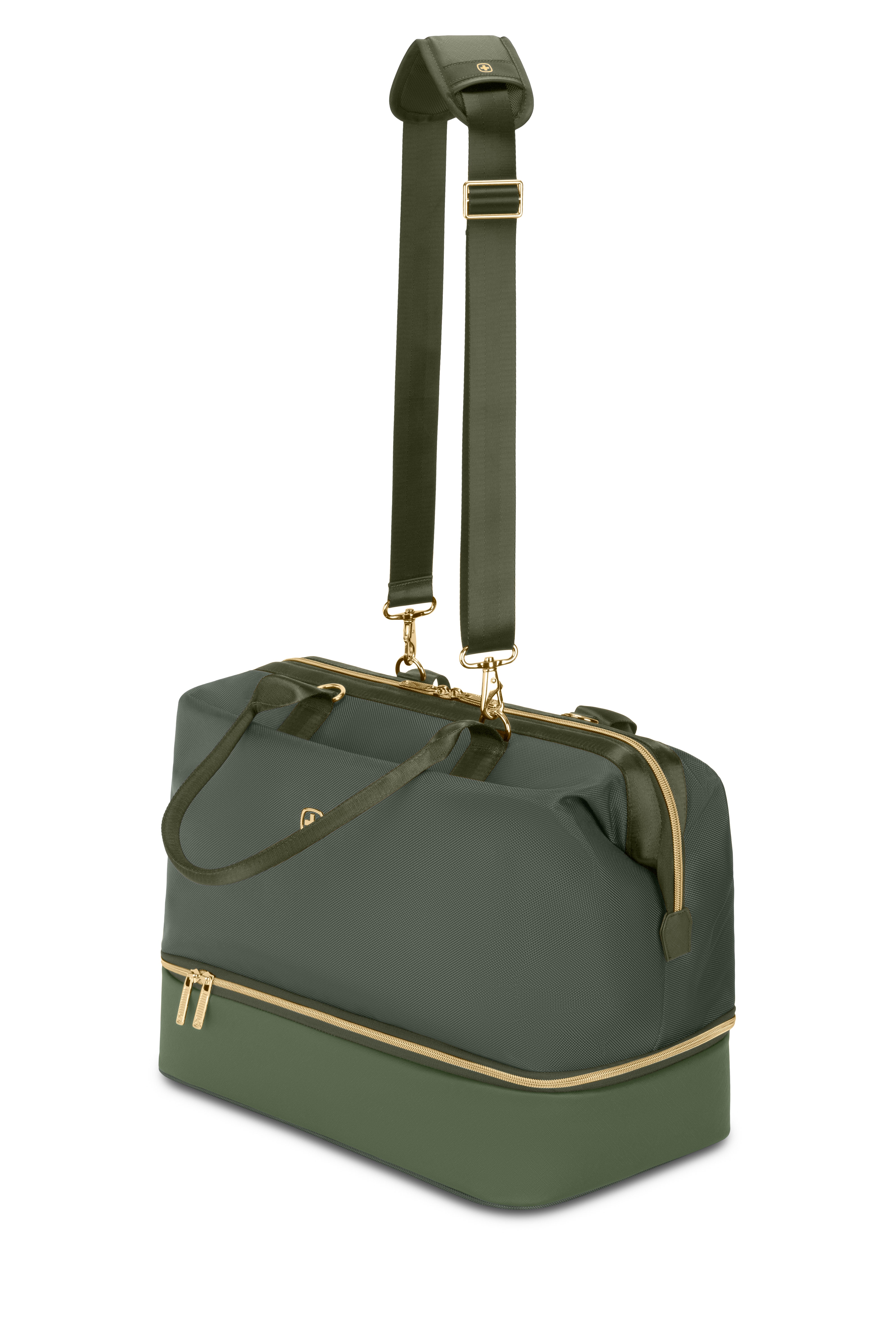 SWISSGEAR - Weekender Travel Tote - Thyme Green Gold - 04