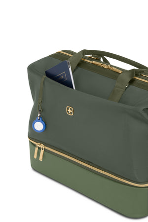 Sac de voyage Weekender SWISSGEAR en vert thym/or