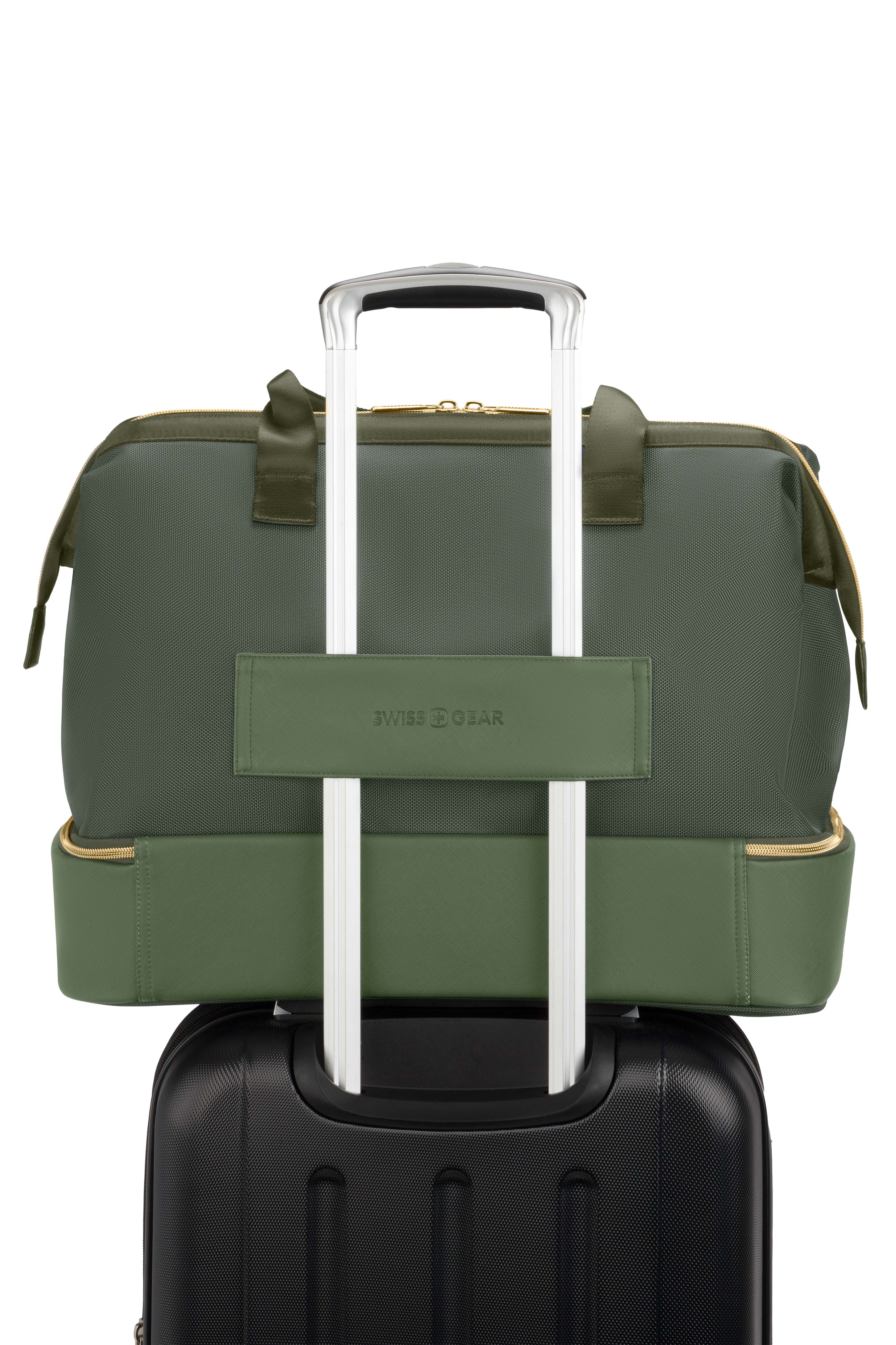 SWISSGEAR - Weekender Travel Tote - Thyme Green Gold - 14