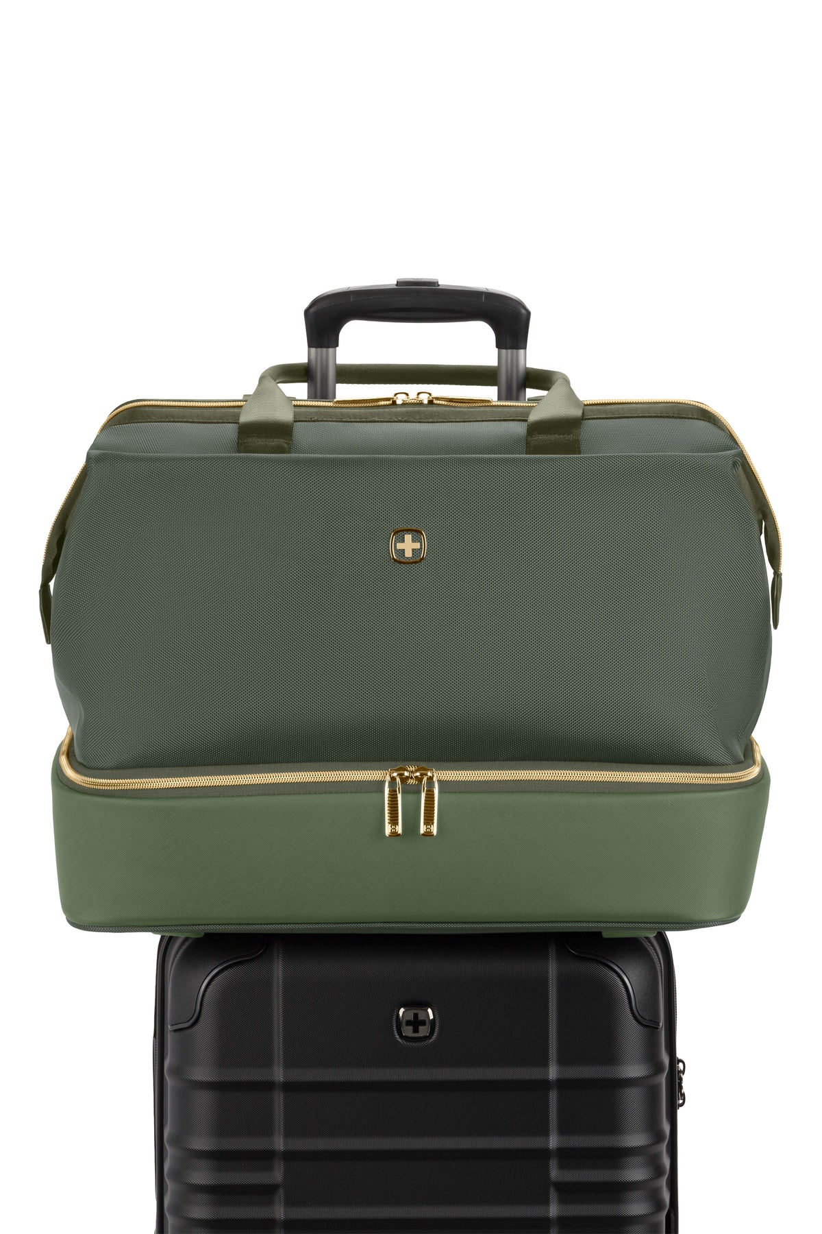 SWISSGEAR - Weekender Travel Tote - Thyme Green Gold - 15