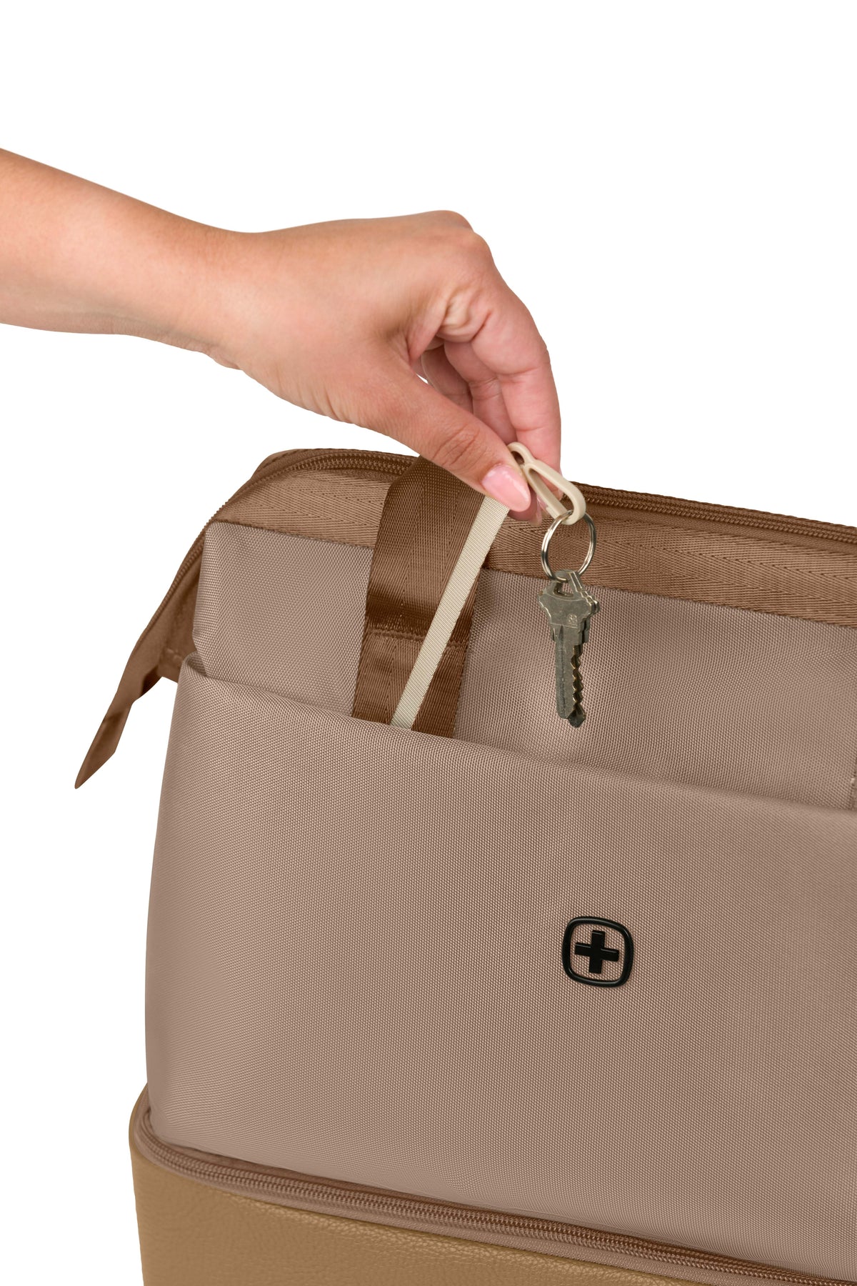 SWISSGEAR - Mini Weekender Tote Bag - Caramel - 11