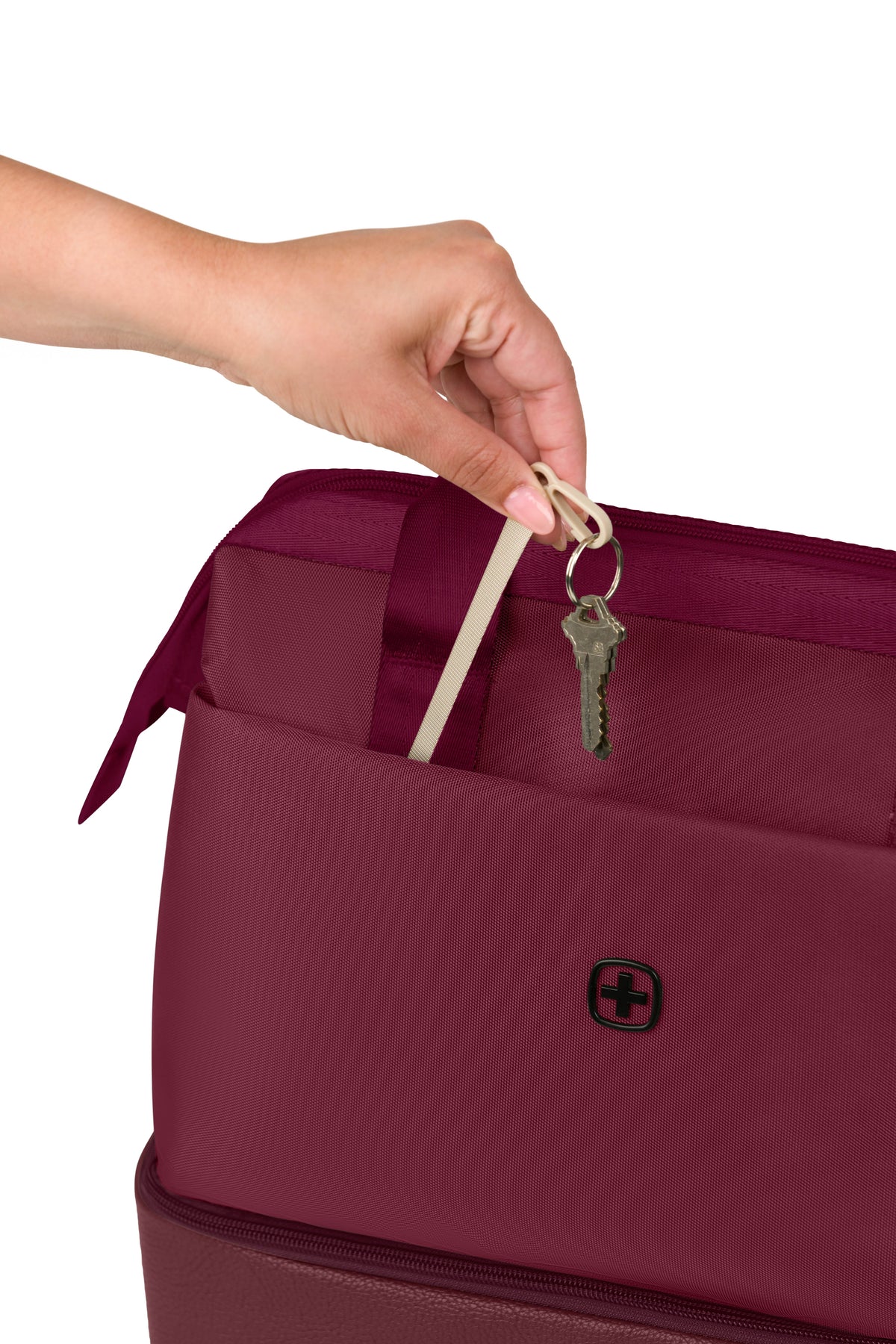 SWISSGEAR - Mini Weekender Tote Bag - Pomegranate - 11