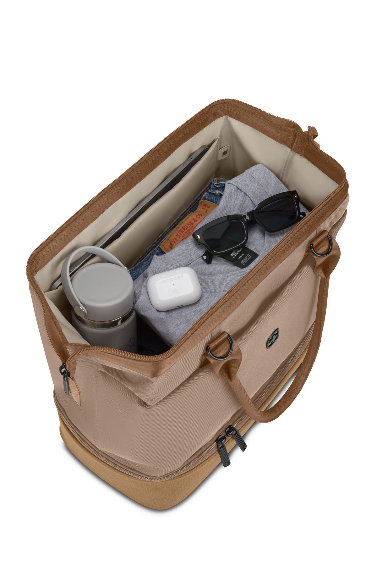 SWISSGEAR - Mini Weekender Tote Bag - Caramel - 06