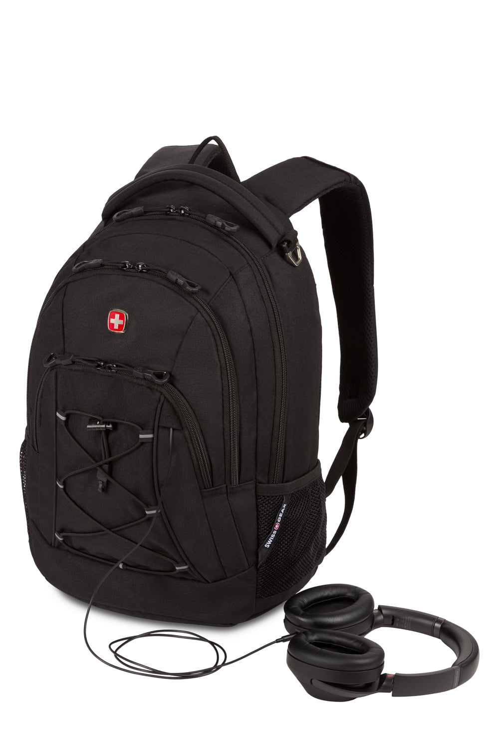 SWISSGEAR - Bungee Core Laptop Backpack - Black - 07