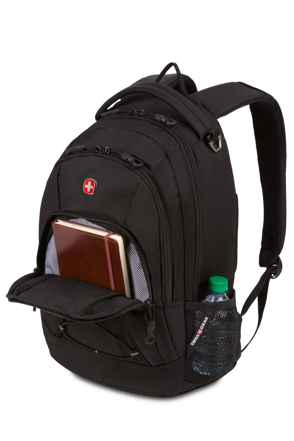 SWISSGEAR - Bungee Core Laptop Backpack - Black - 04