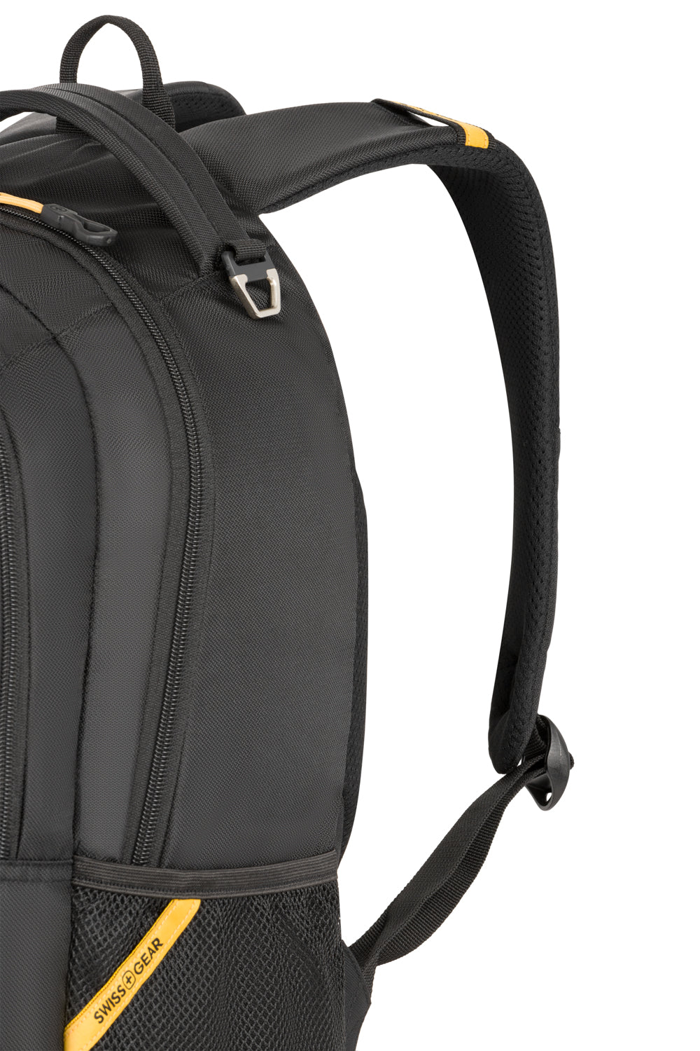 SWISSGEAR - Bungee Core Laptop Backpack - Black/Gold - 09