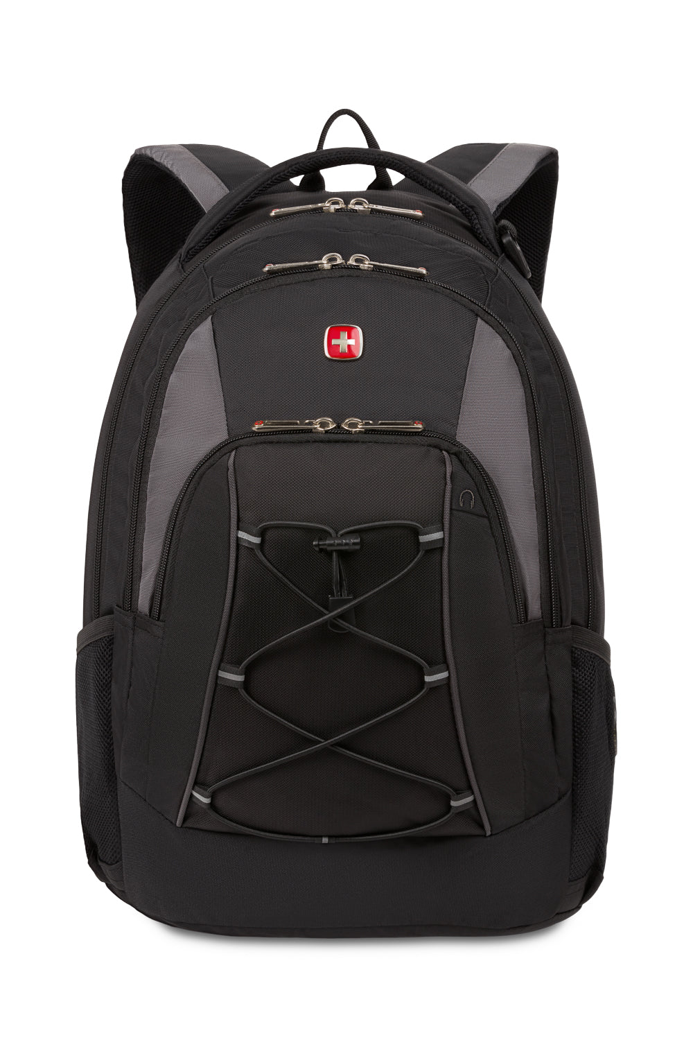 SWISSGEAR - Bungee Core Laptop Backpack - Black/Grey - 03