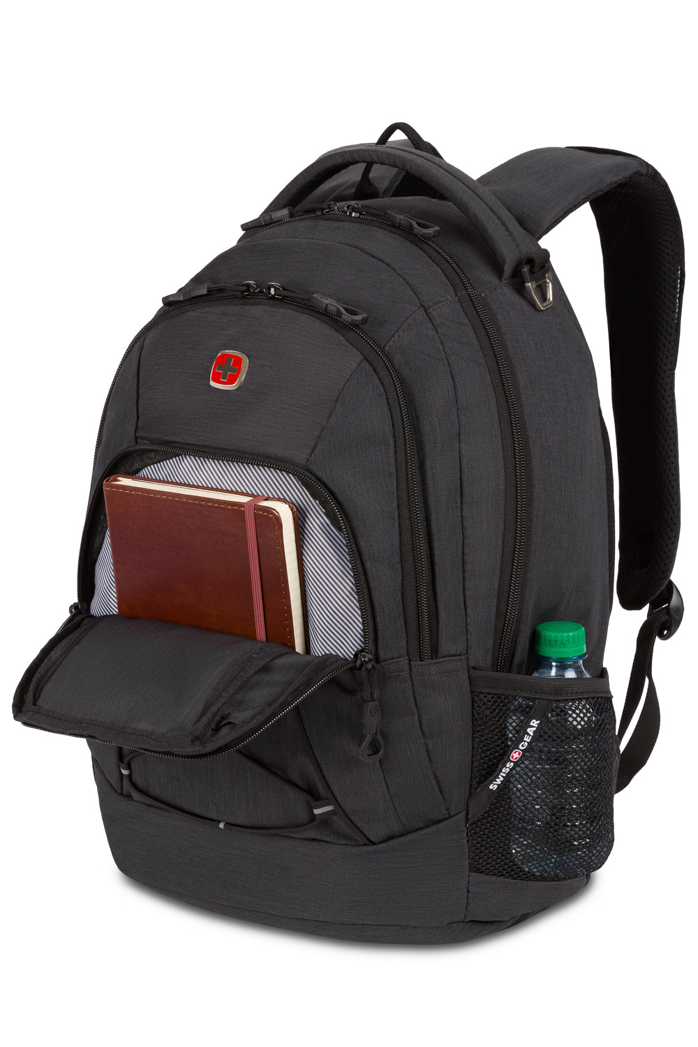 SWISSGEAR - Bungee Core Laptop Backpack - Dark Grey - 07