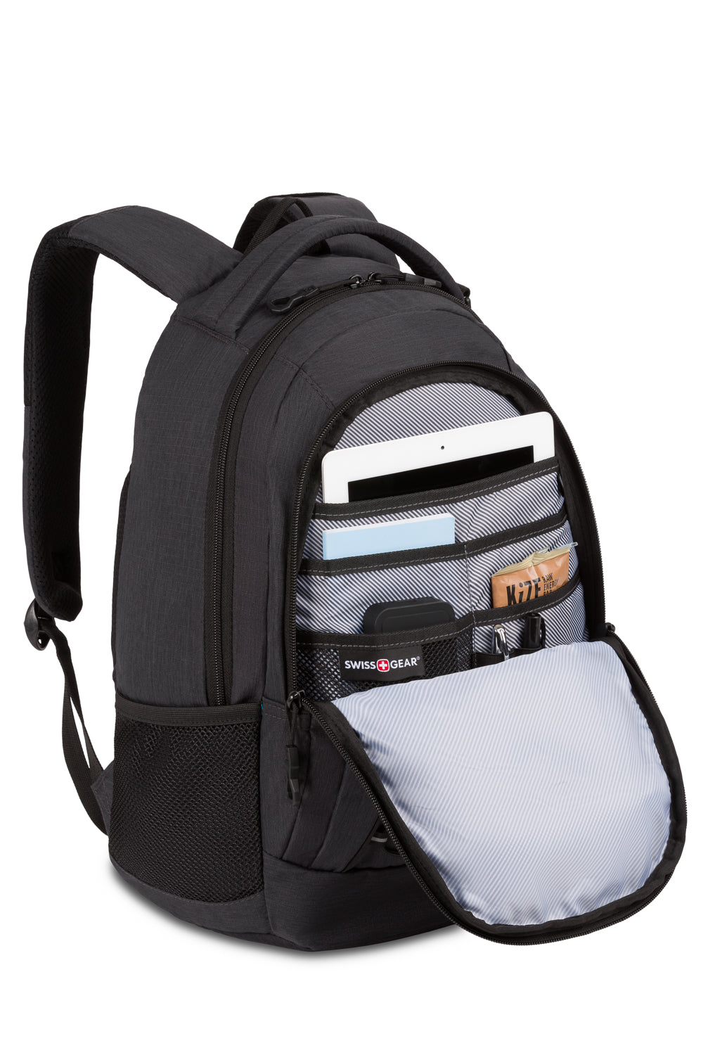 SWISSGEAR - Bungee Core Laptop Backpack - Dark Grey - 04