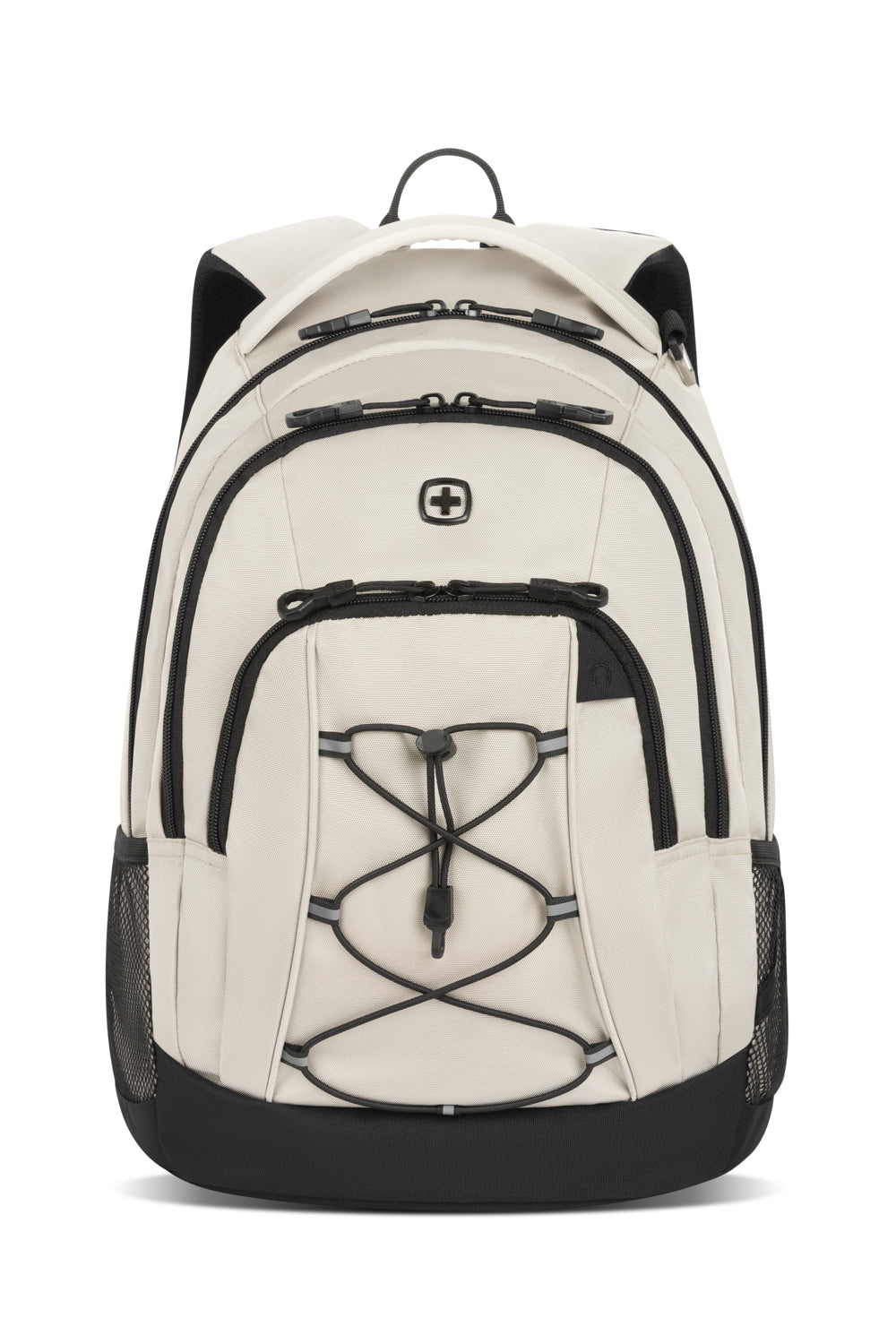 SWISSGEAR - Bungee Core Laptop Backpack - Cream/Black - 04