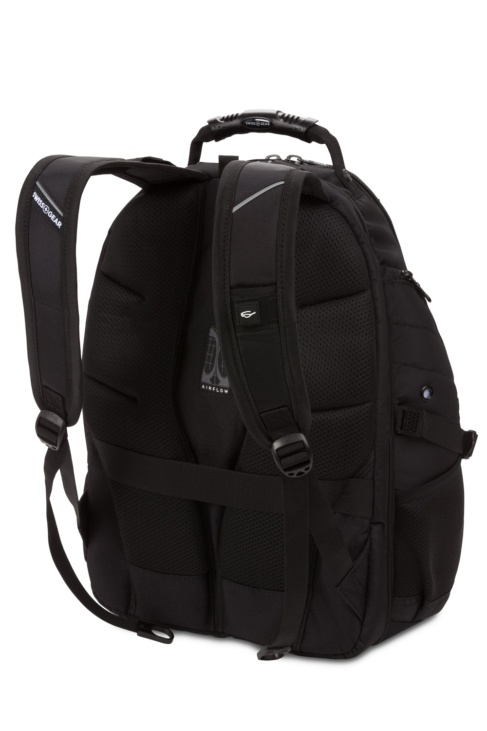 SWISSGEAR - 1900 ScanSmart Laptop Backpack - Black Black - 02