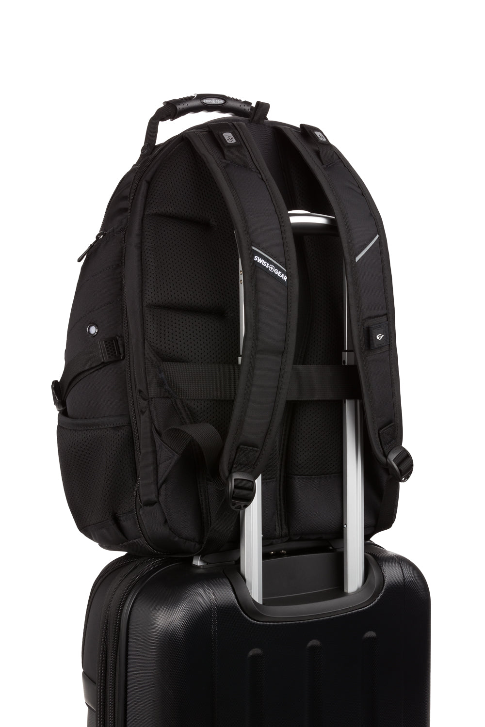 SWISSGEAR - 1900 ScanSmart Laptop Backpack - Black Black - 08