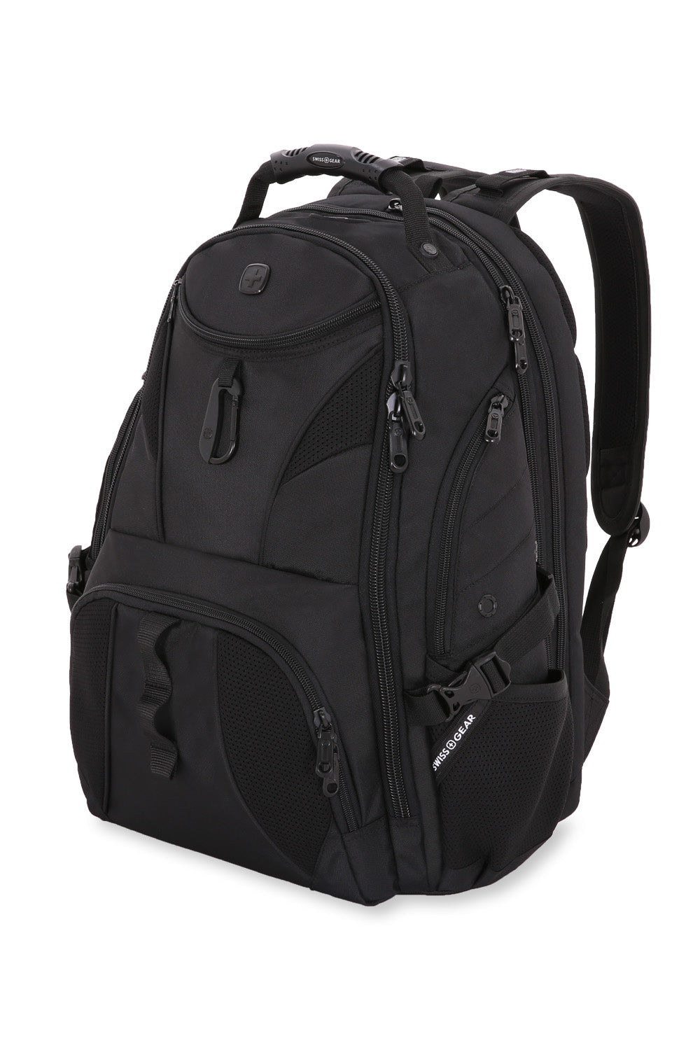 SWISSGEAR - 1900 ScanSmart Laptop Backpack - Black Black - 01