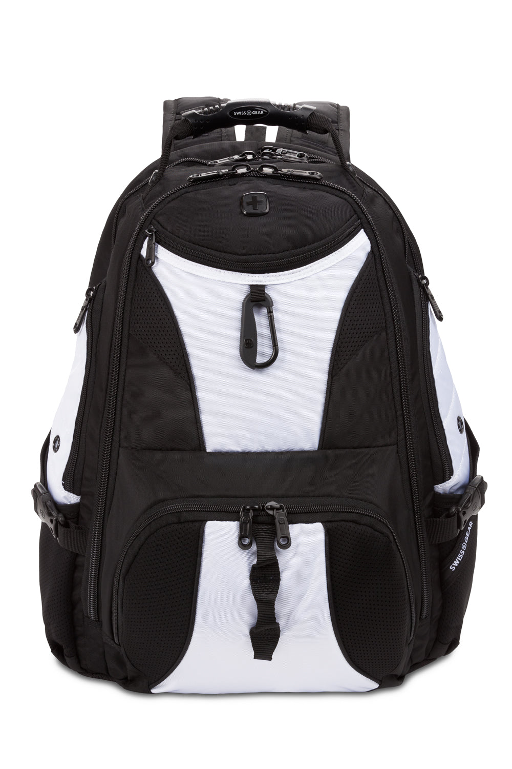 SWISSGEAR - 1900 ScanSmart Laptop Backpack - Black/White - 03