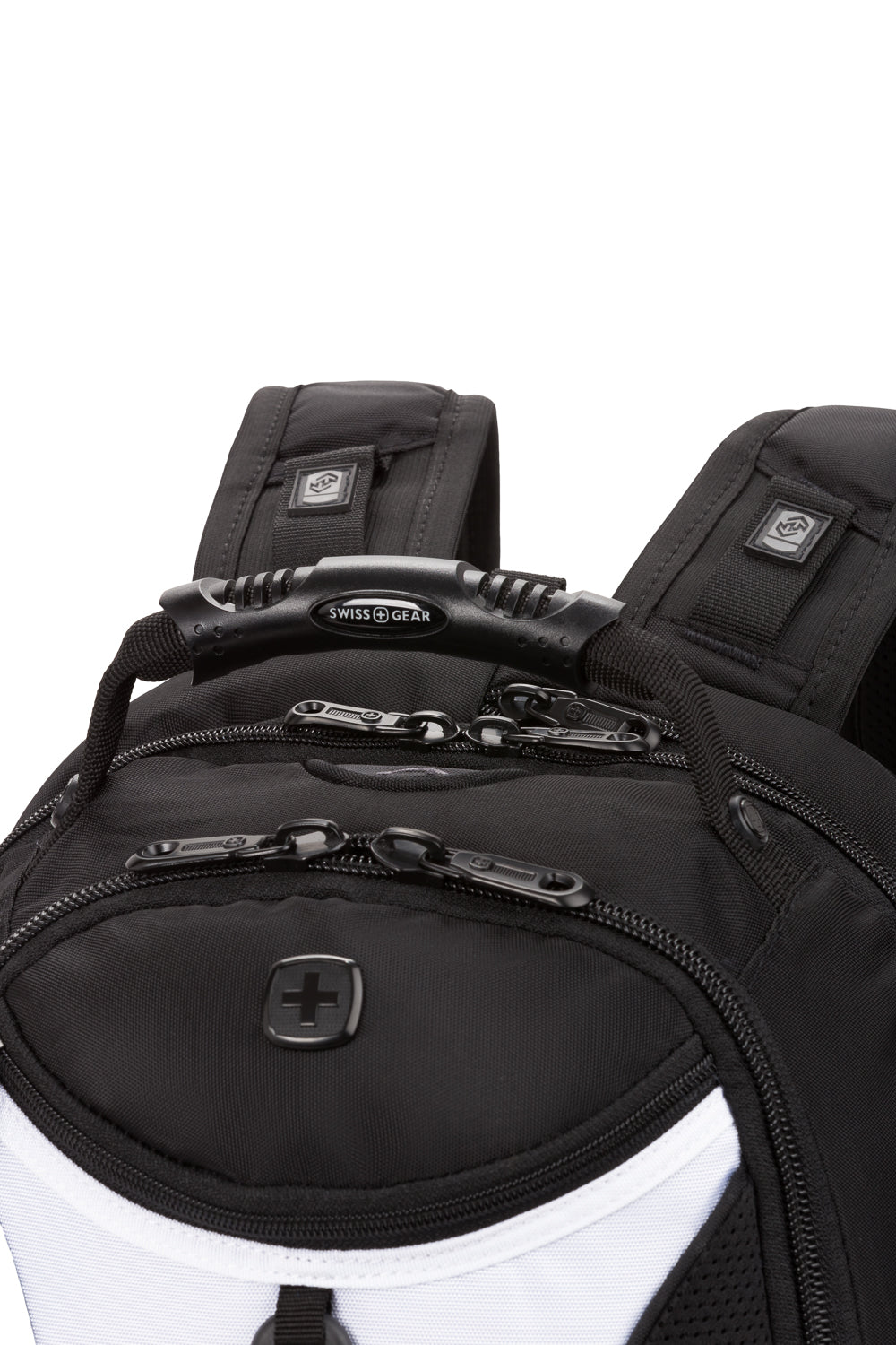 SWISSGEAR - 1900 ScanSmart Laptop Backpack - Black/White - 09