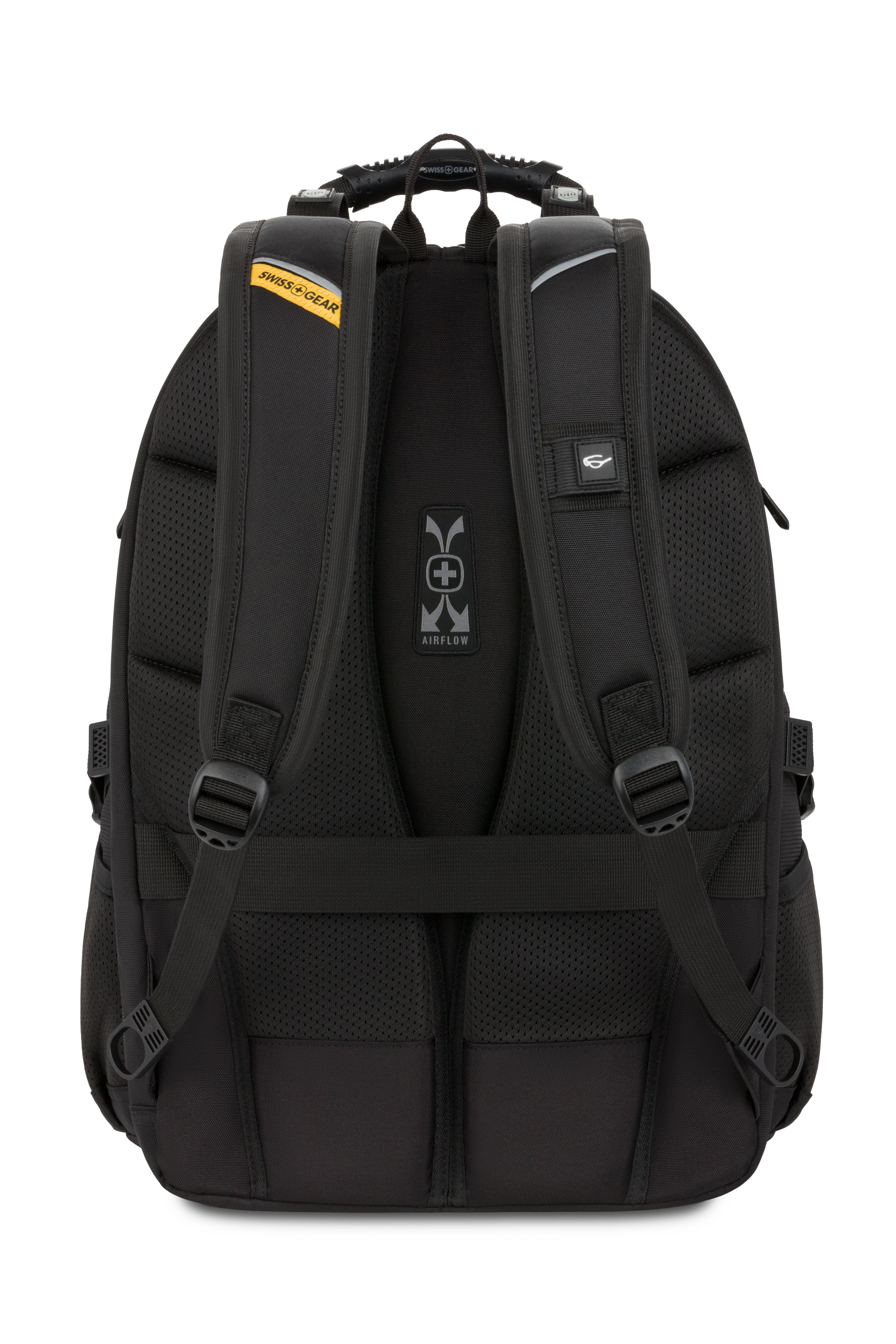 SWISSGEAR - 1900 ScanSmart Laptop Backpack - Black/Gold - 02