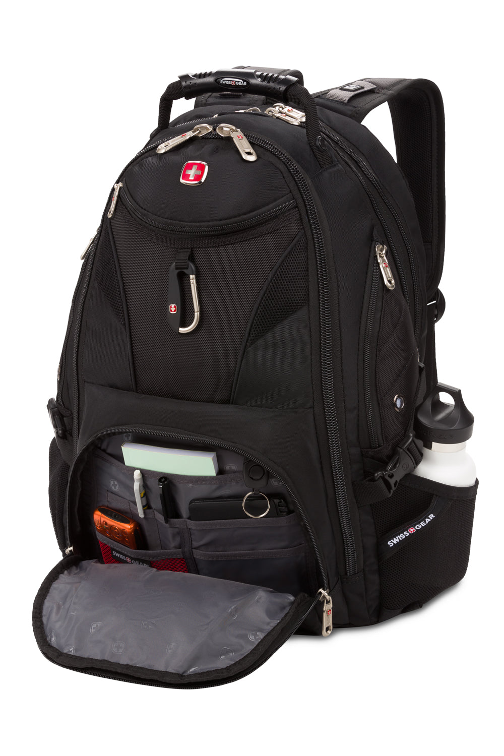 SWISSGEAR - 1900 ScanSmart Laptop Backpack - Black - 04