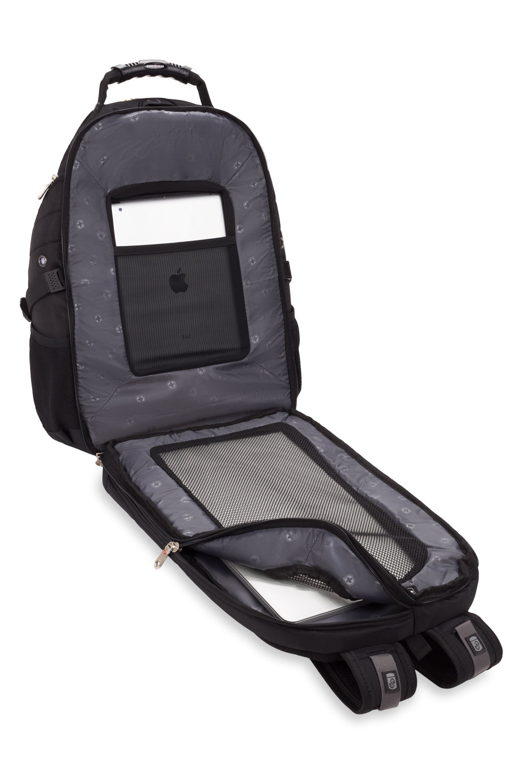 SWISSGEAR - 1900 ScanSmart Laptop Backpack - Black - 06