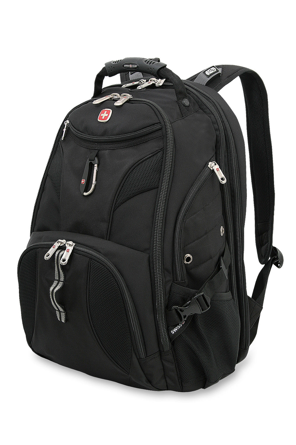 SWISSGEAR - 1900 ScanSmart Laptop Backpack - Black - 01
