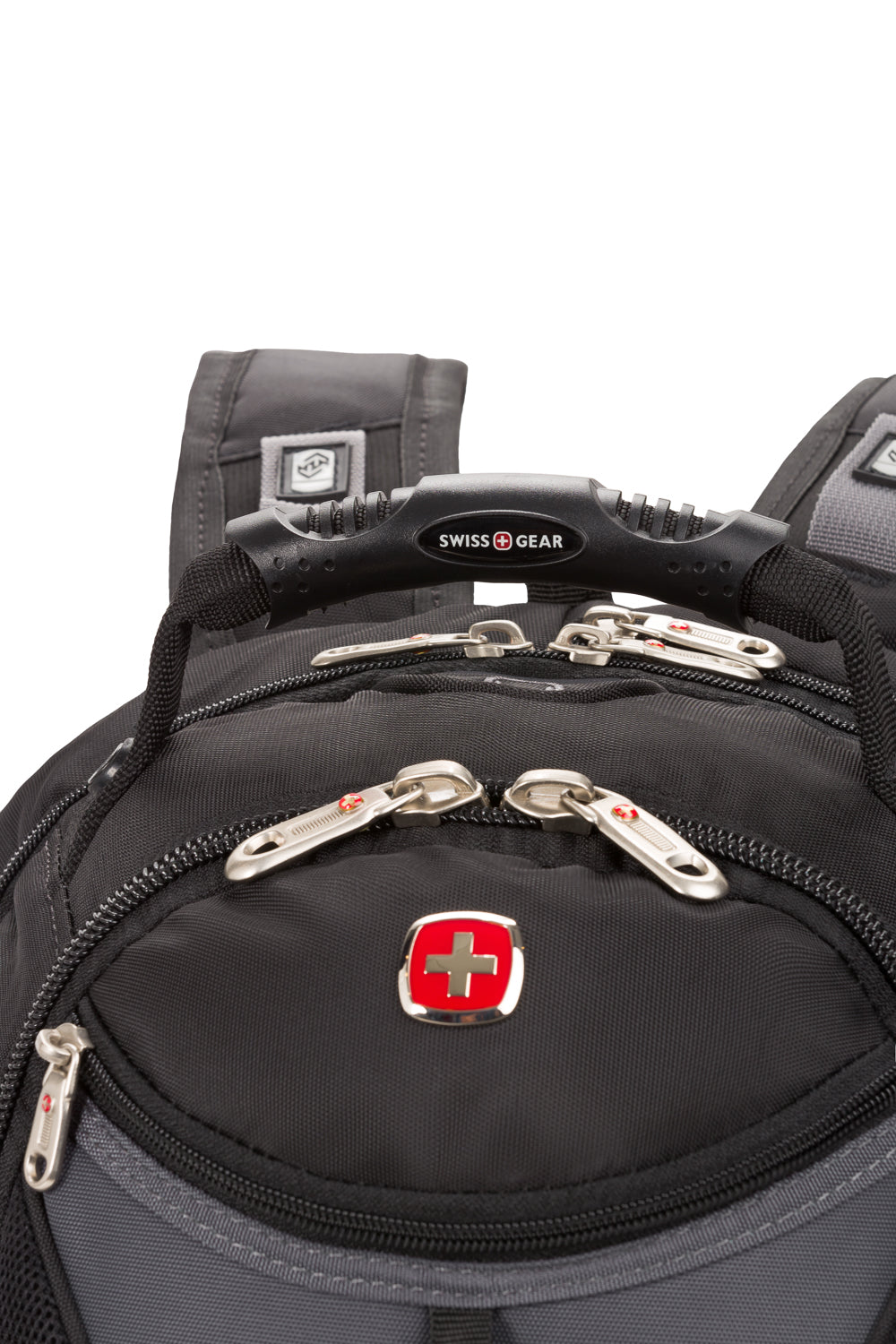 SWISSGEAR - 1900 ScanSmart Laptop Backpack - Dark Grey/Black - 08