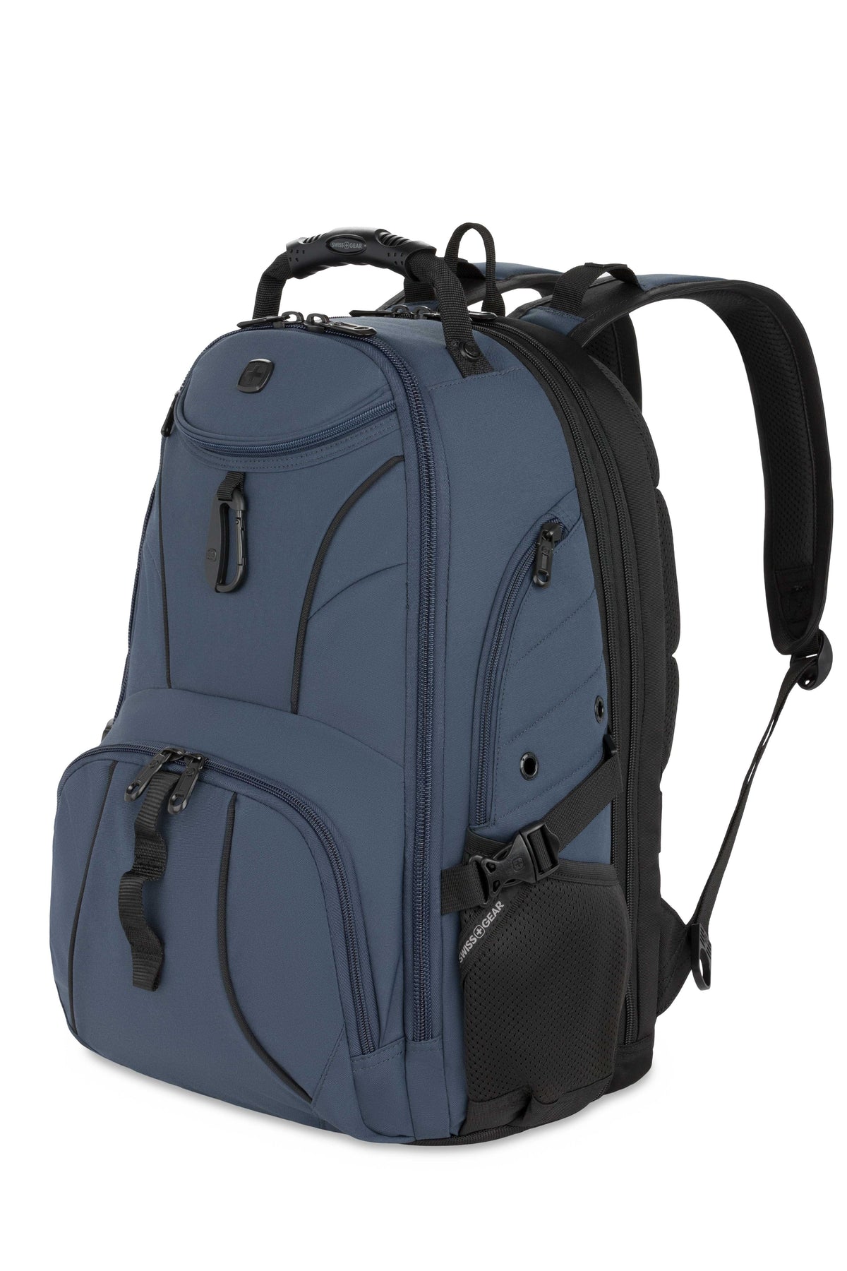 SWISSGEAR - 1900 ScanSmart Laptop Backpack - Blue/Black - 01