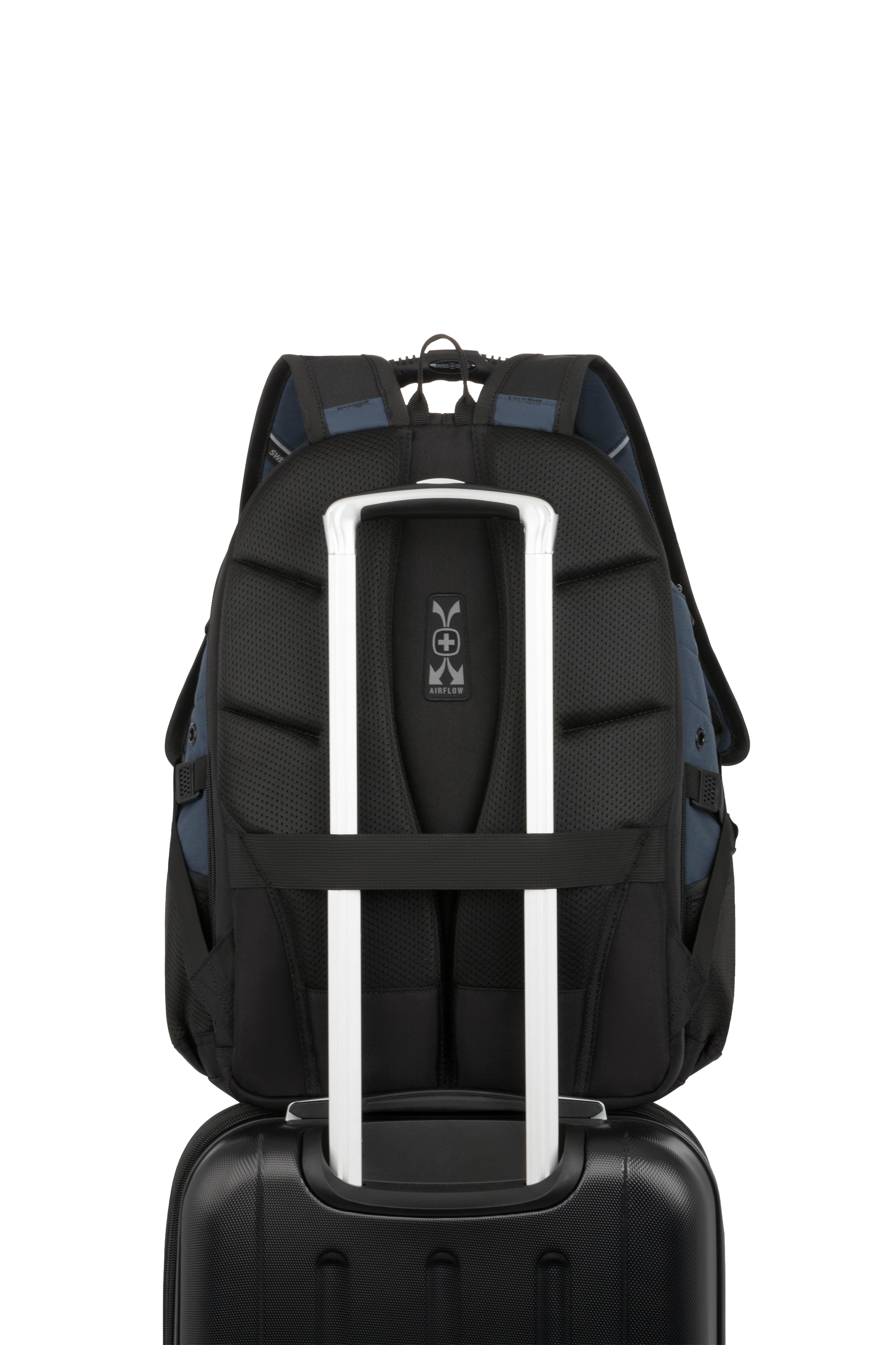 SWISSGEAR - 1900 ScanSmart Laptop Backpack - Blue/Black - 08