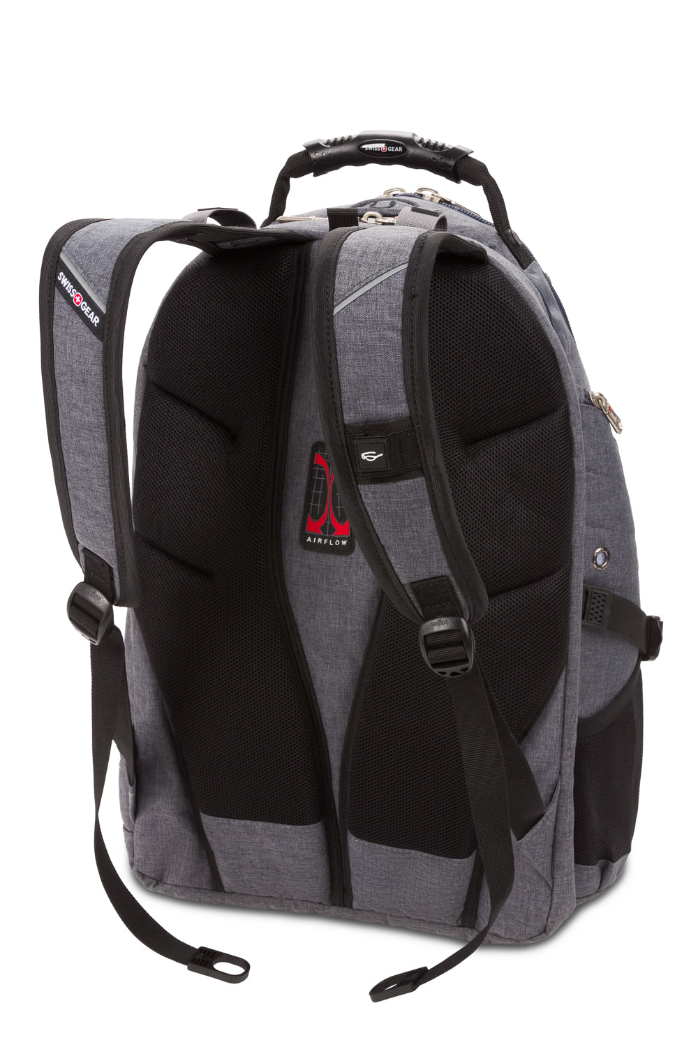 SWISSGEAR - 1900 ScanSmart Laptop Backpack - Grey Heather - 02