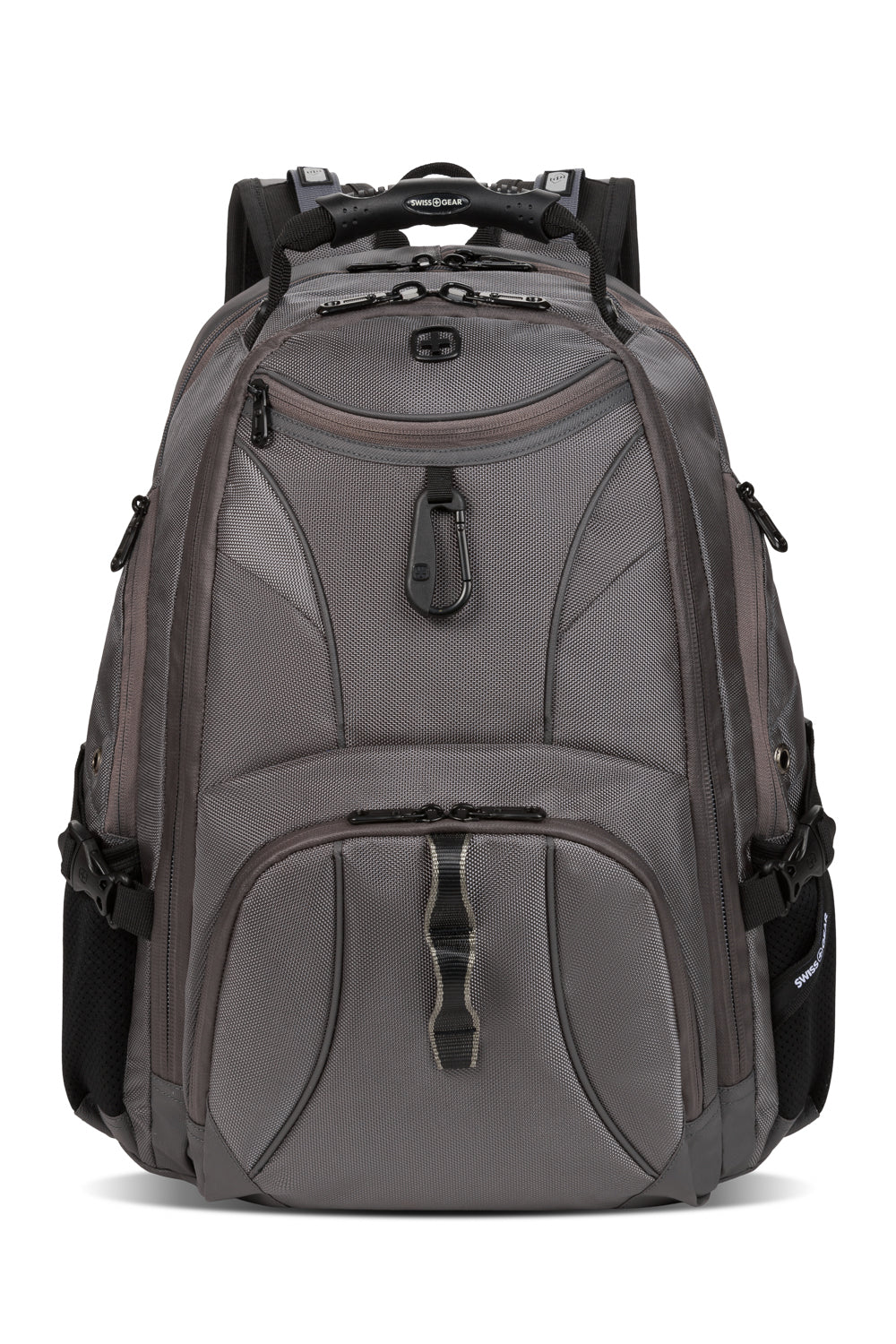 SWISSGEAR - 1900 ScanSmart Laptop Backpack - Grey Ballistic - 04